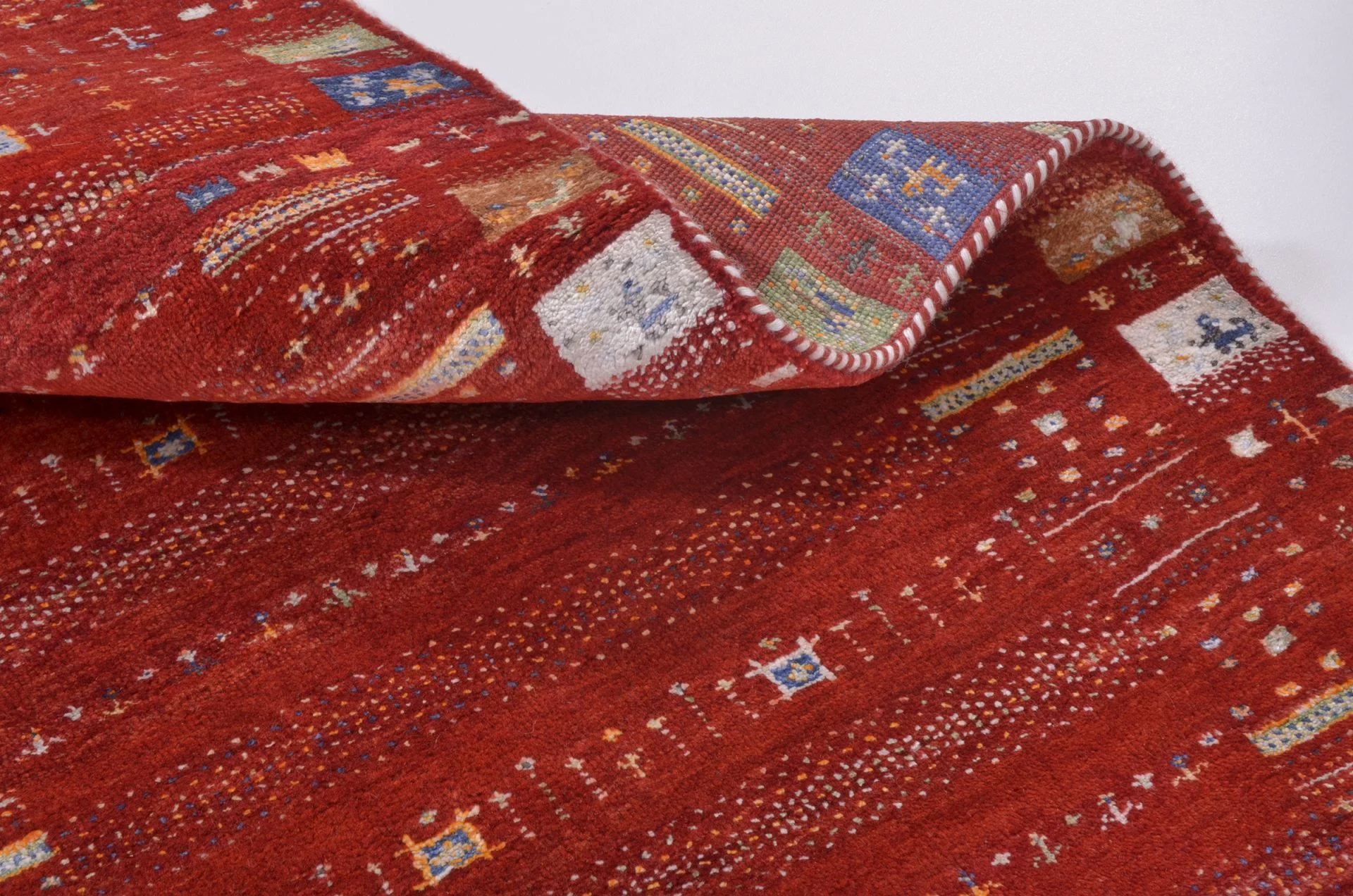 Loribaft Orientteppich 83 × 303 cm aus Wolle, handgeknüpft