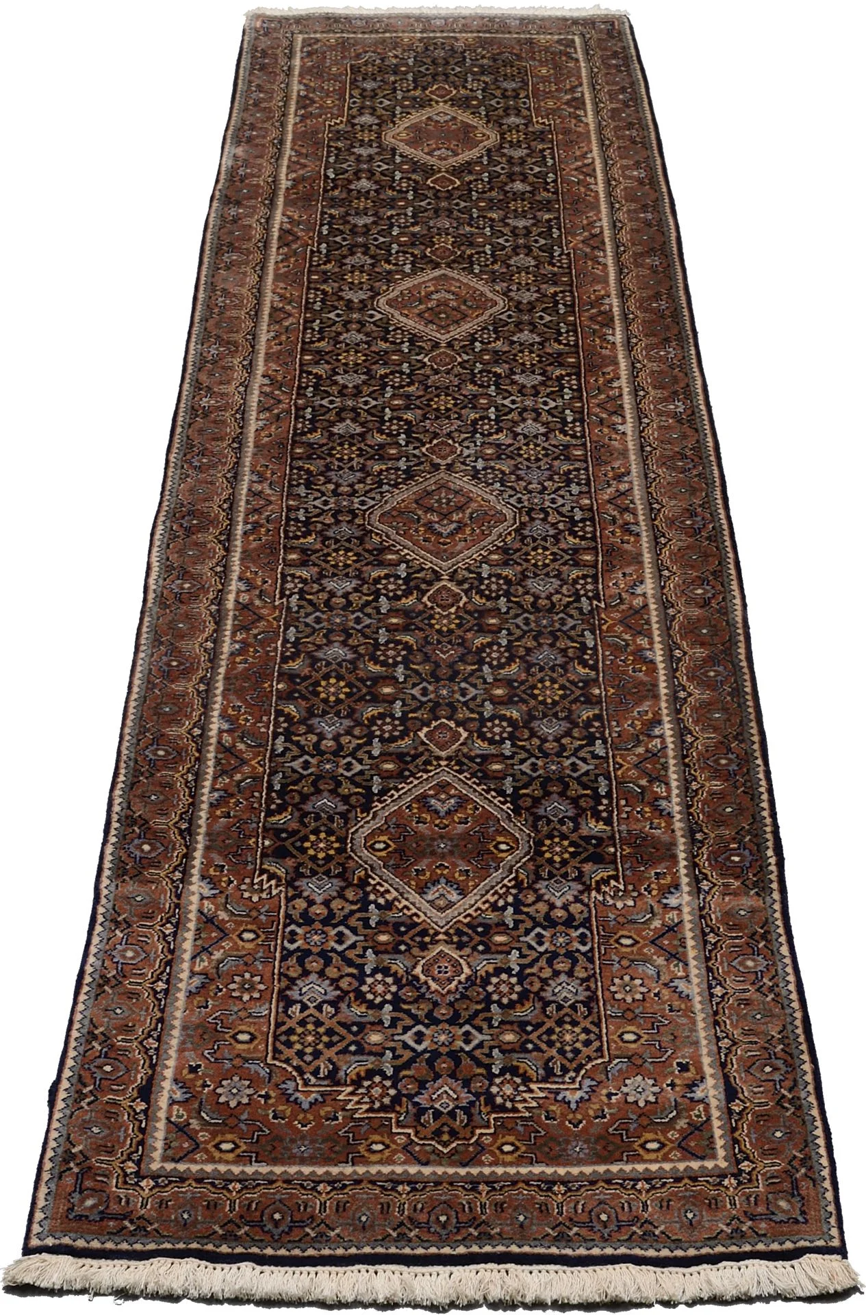 Bijar Orientteppich 77 × 274 cm aus Wolle, handgeknüpft