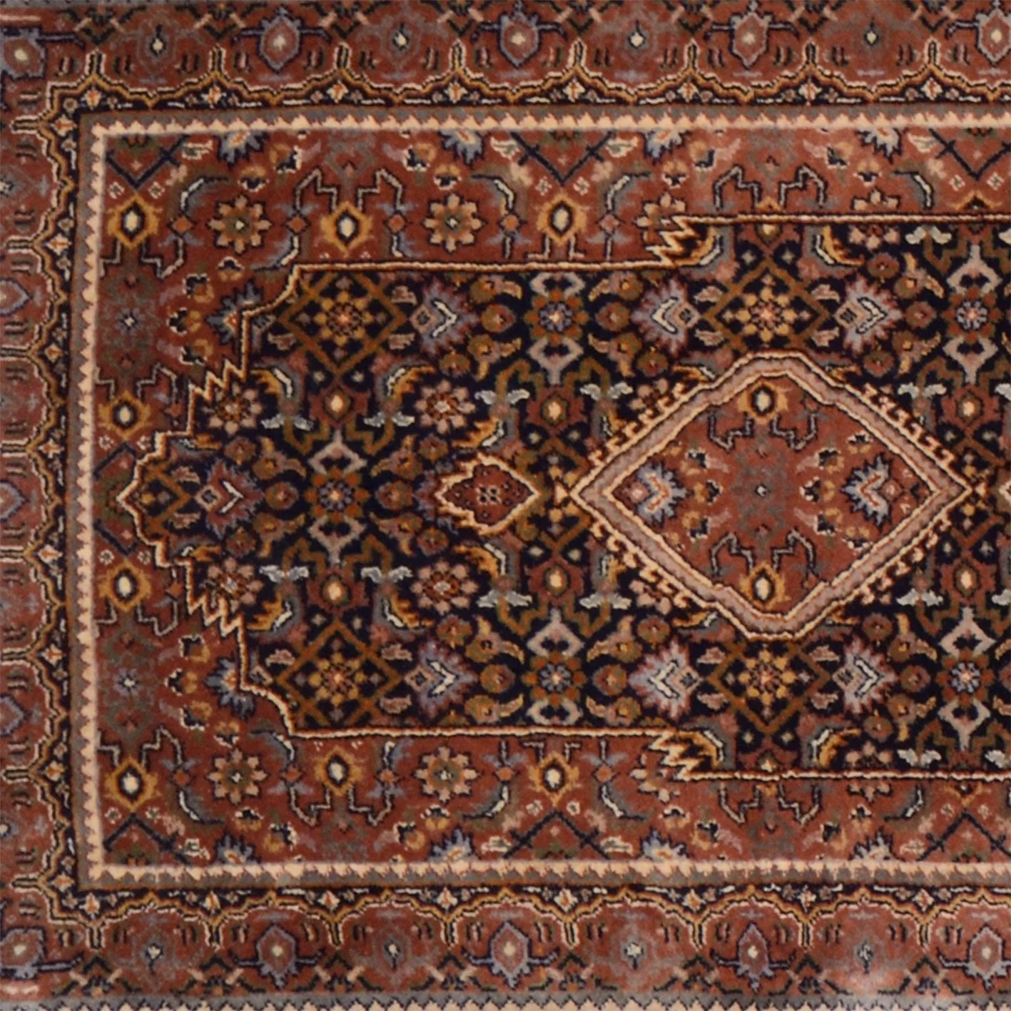 Bijar Orientteppich 77 × 274 cm aus Wolle, handgeknüpft