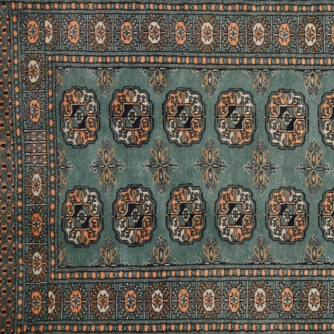 Orientteppich 80 × 314 cm aus Wolle, handgeknüpft