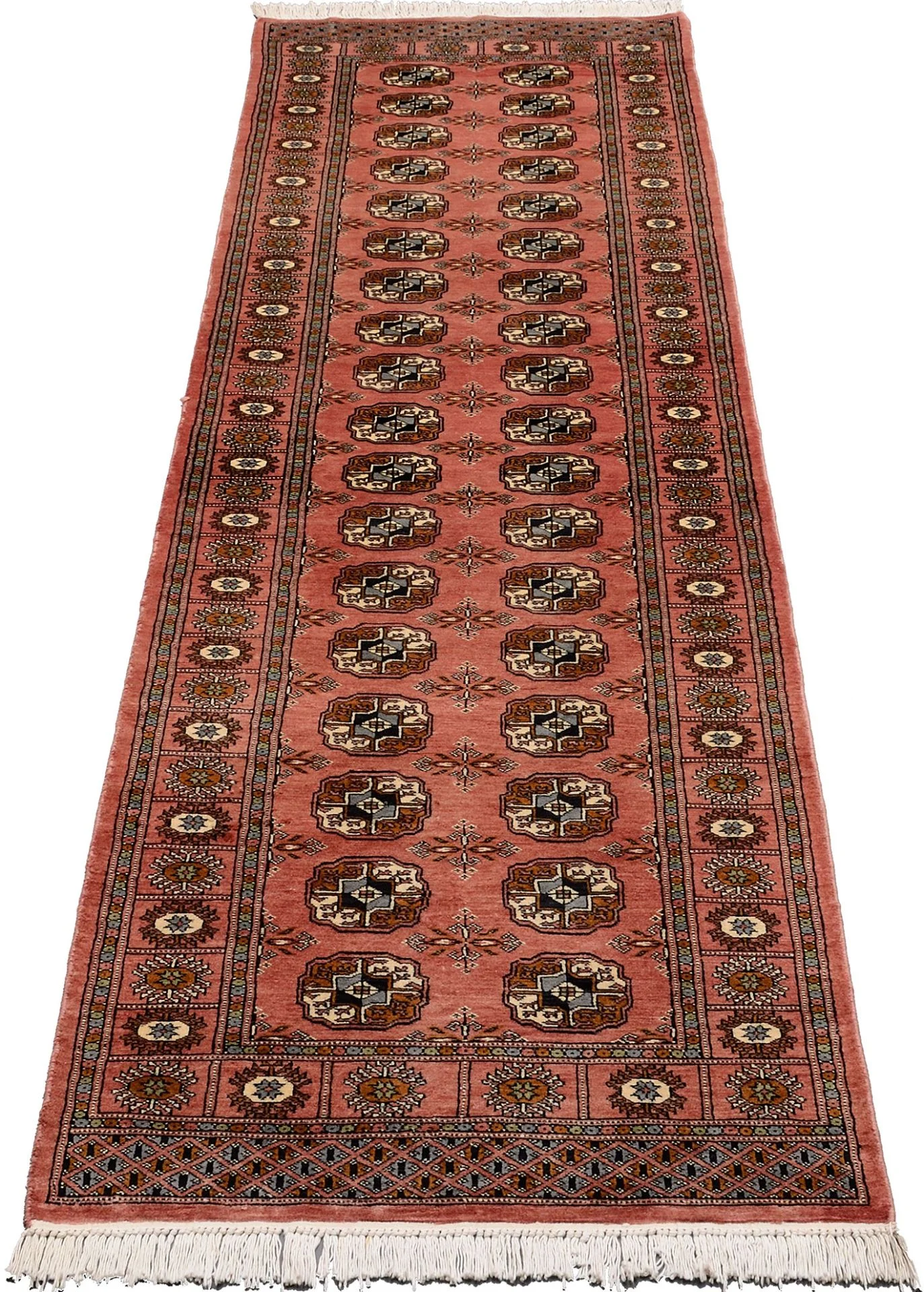 Handgeknüpfter Orientteppich, 80 × 293 cm, Wolle