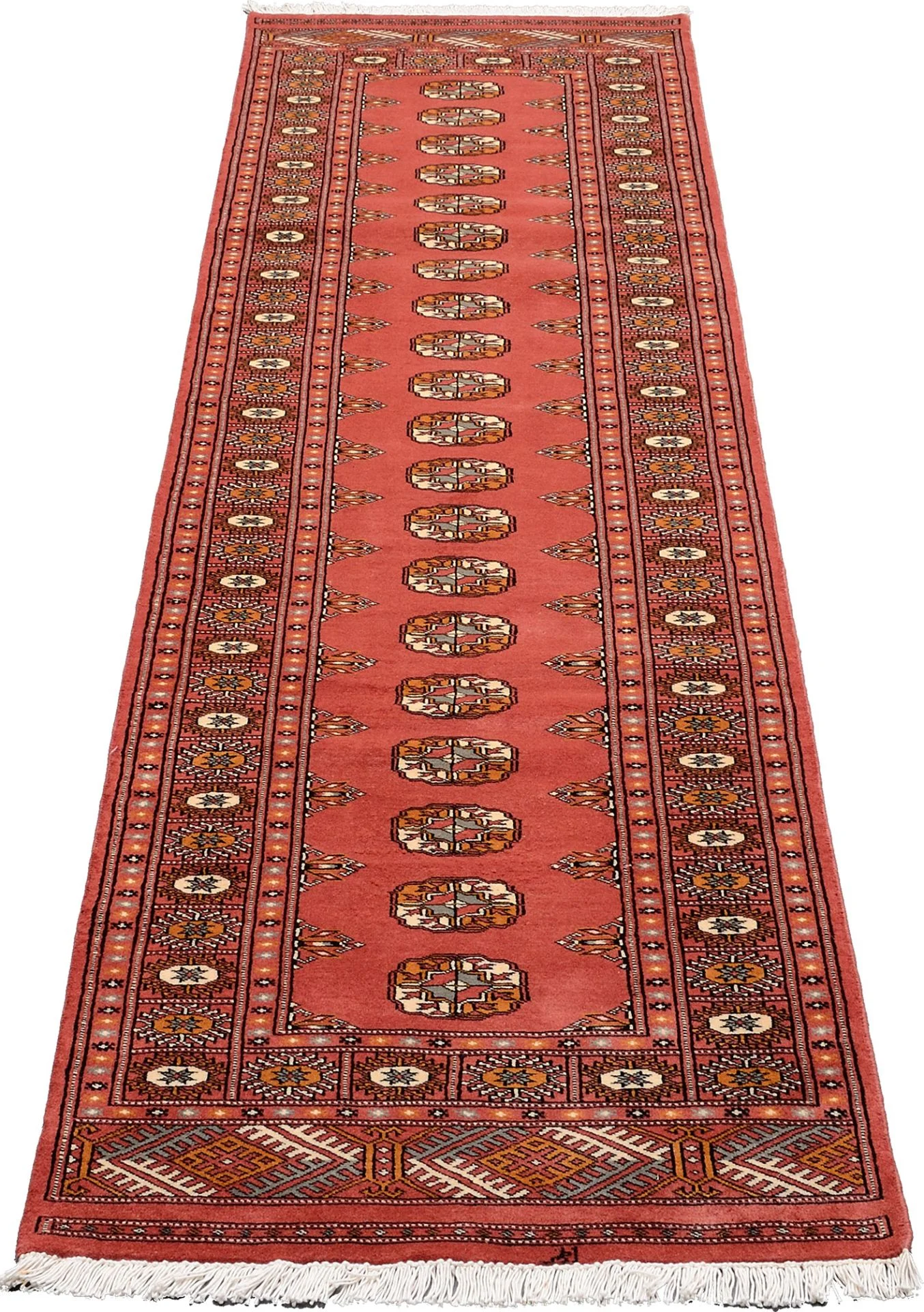 Orientteppich aus Pakistan, 78 × 290 cm