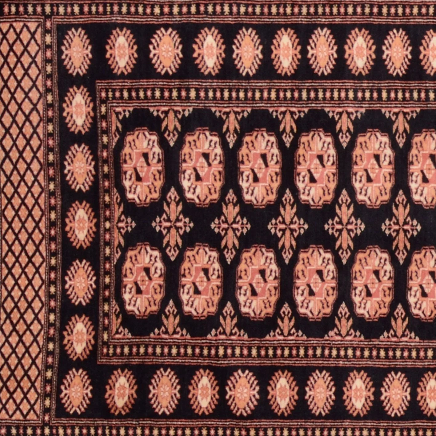 Orientteppich 80 × 304 cm aus Wolle, handgeknüpft
