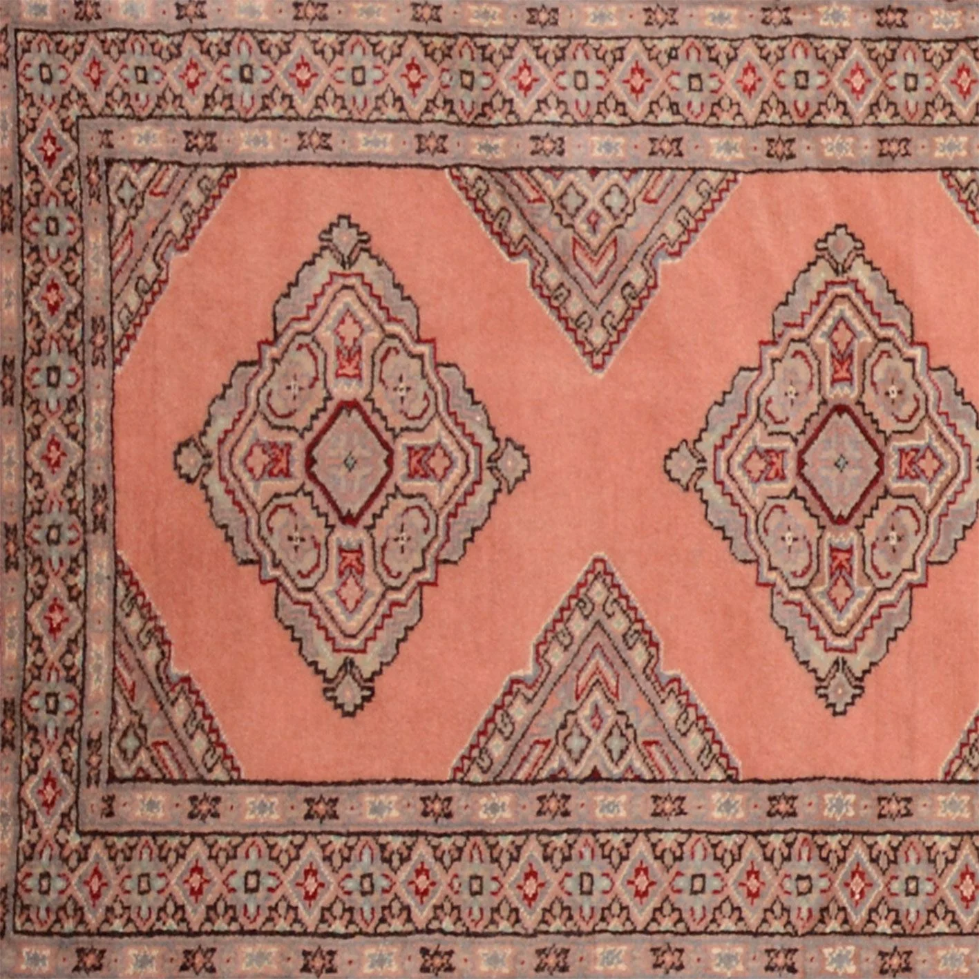 Handgeknüpfter Orientteppich, 76 × 307 cm, Wolle
