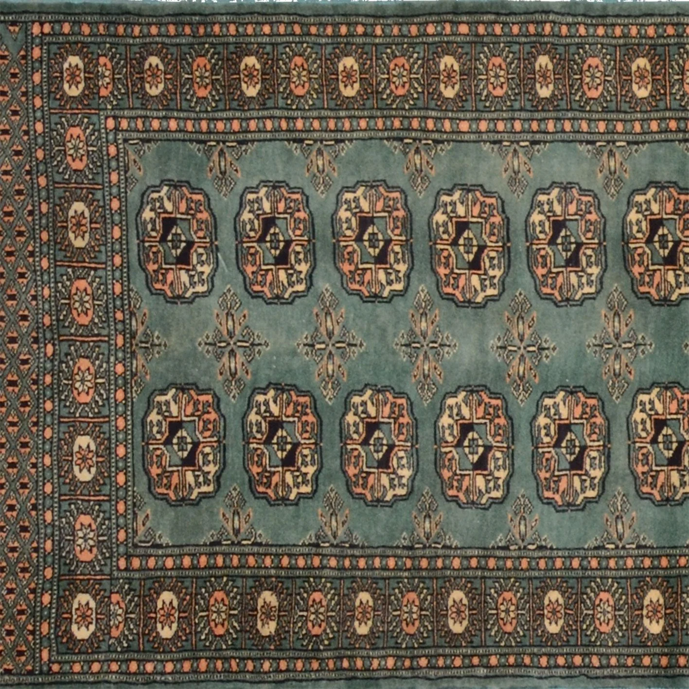 Handgeknüpfter Orientteppich, 79 × 298 cm, Wolle