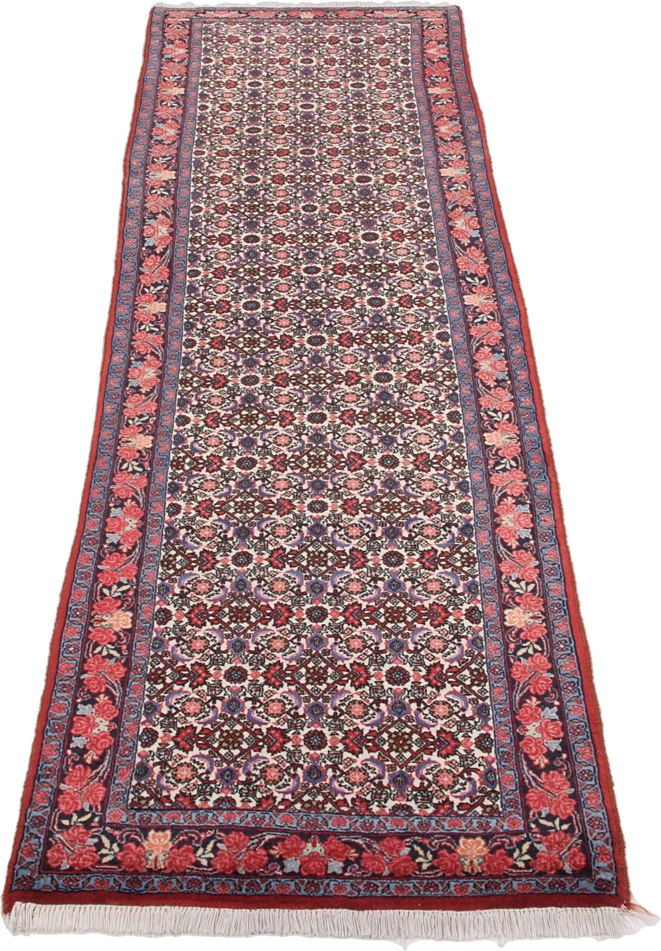 Bijar Perserteppich aus Iran, 90 × 297 cm