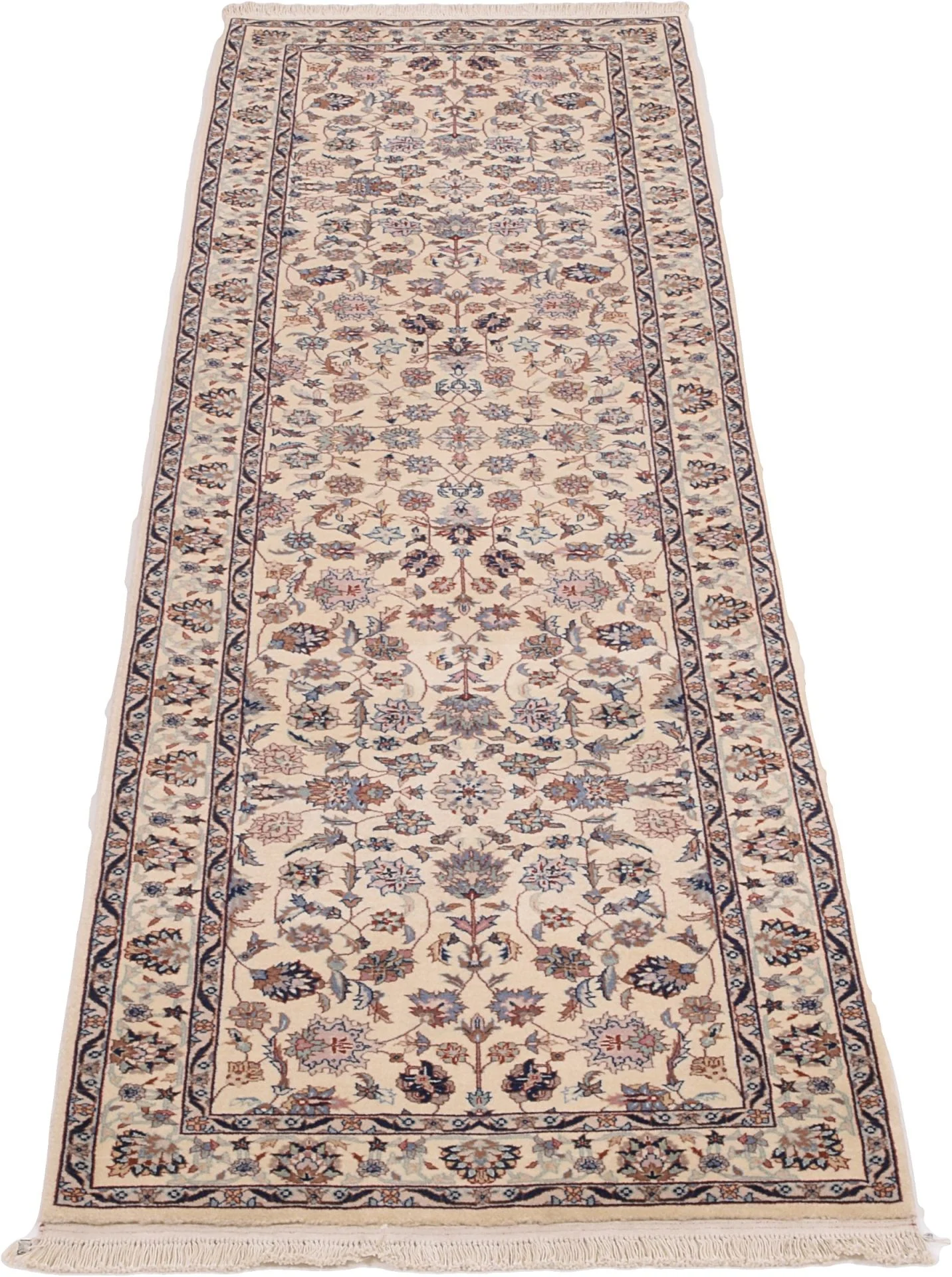 Handgeknüpfter Isfahan Teppich 75 × 280 cm