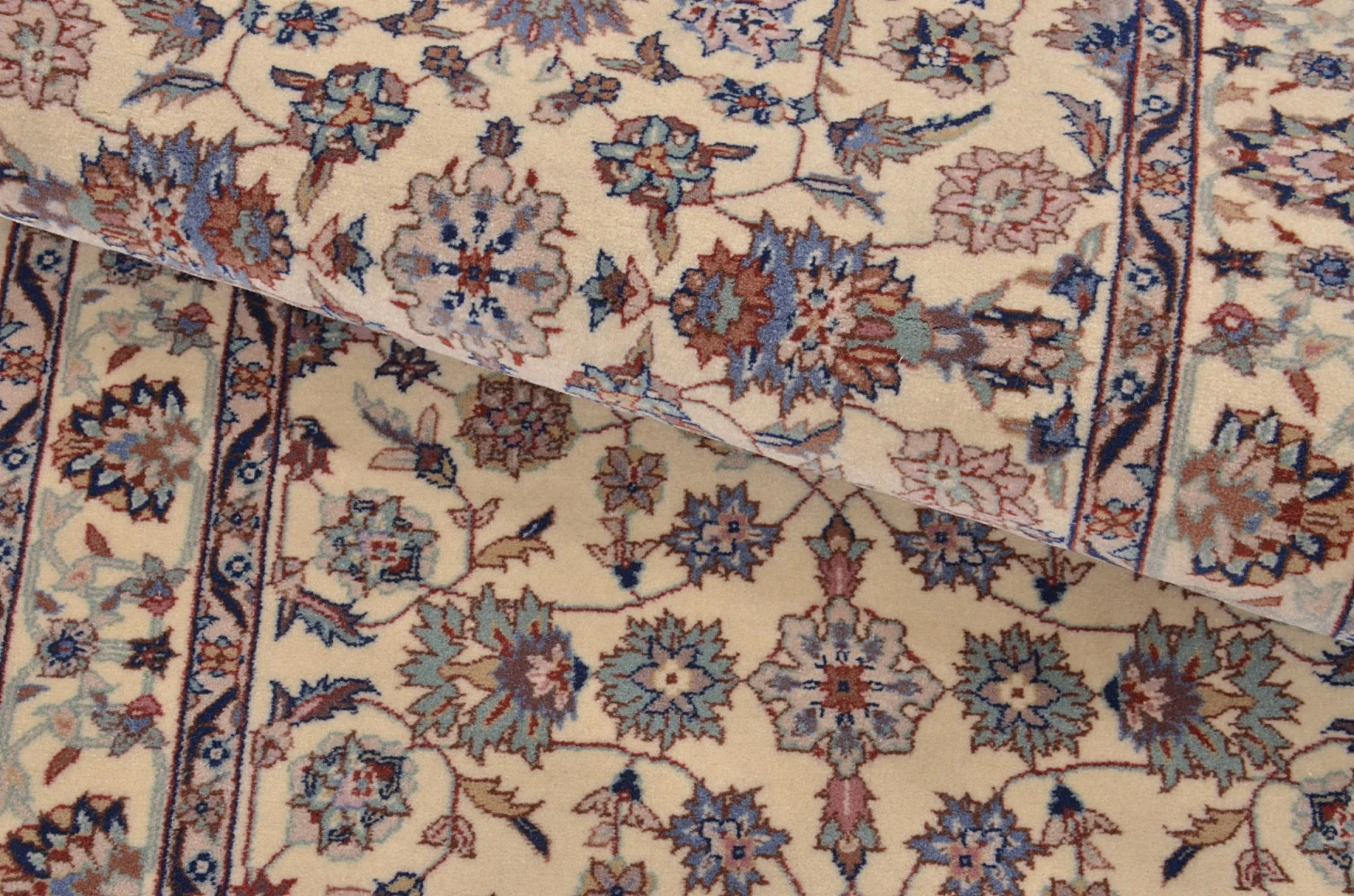 Handgeknüpfter Isfahan Teppich 75 × 280 cm