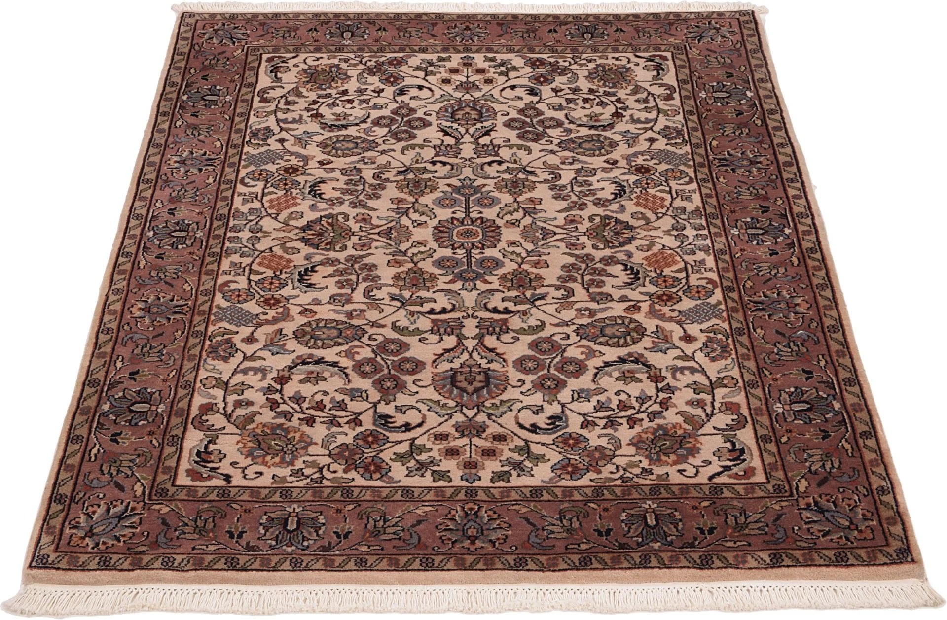 Handgeknüpfter Orientteppich 123 × 179 cm