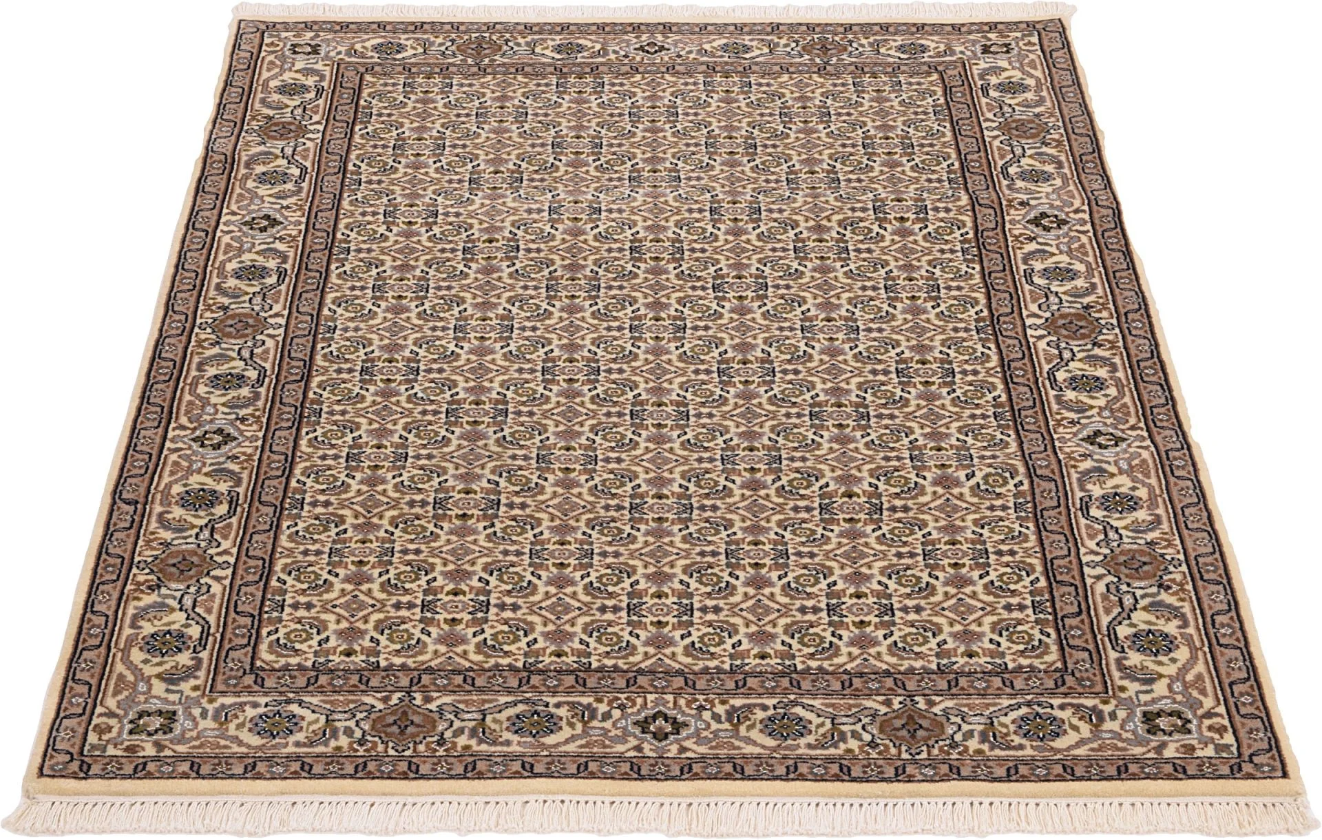 Täbriz Orientteppich aus Indien, 122 × 177 cm
