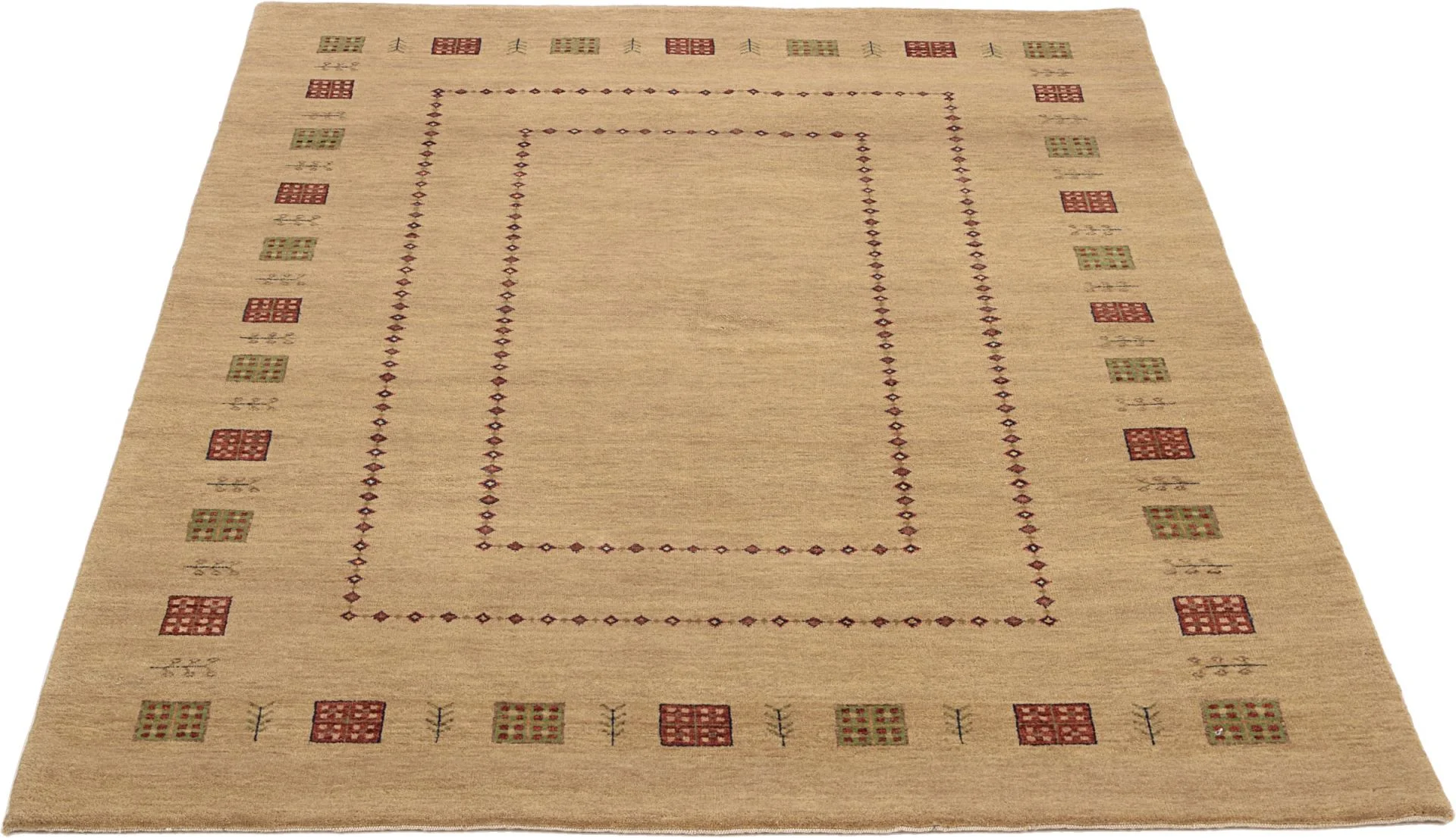 Handgeknüpfter Loribaft Orientteppich, 148 × 203 cm, Wolle