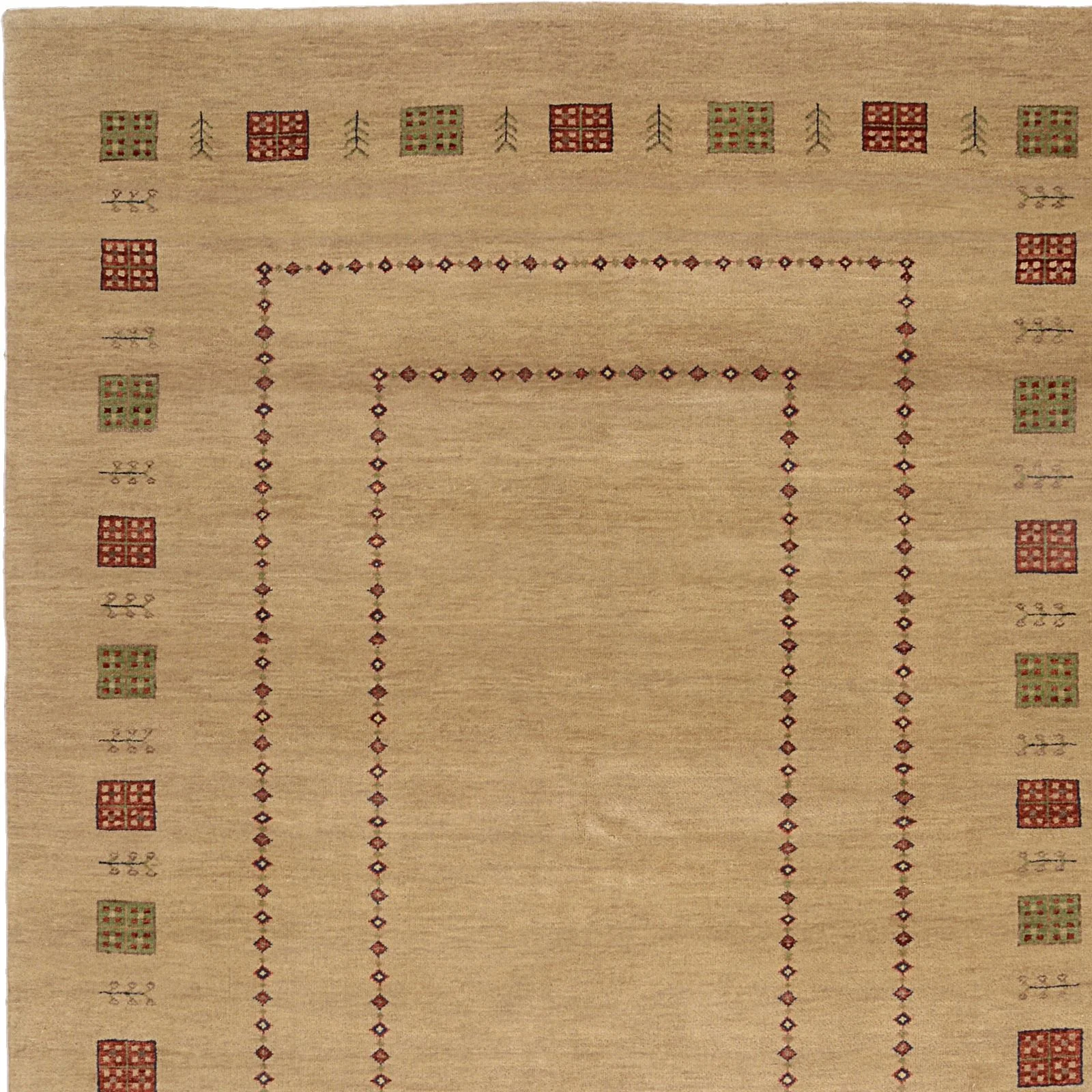 Handgeknüpfter Loribaft Orientteppich, 148 × 203 cm, Wolle