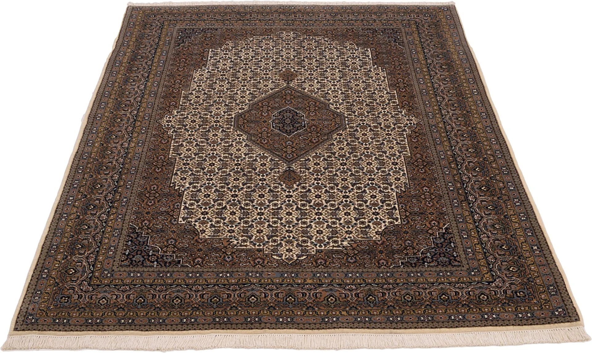 Handgeknüpfter Täbriz Orientteppich 168 × 240 cm