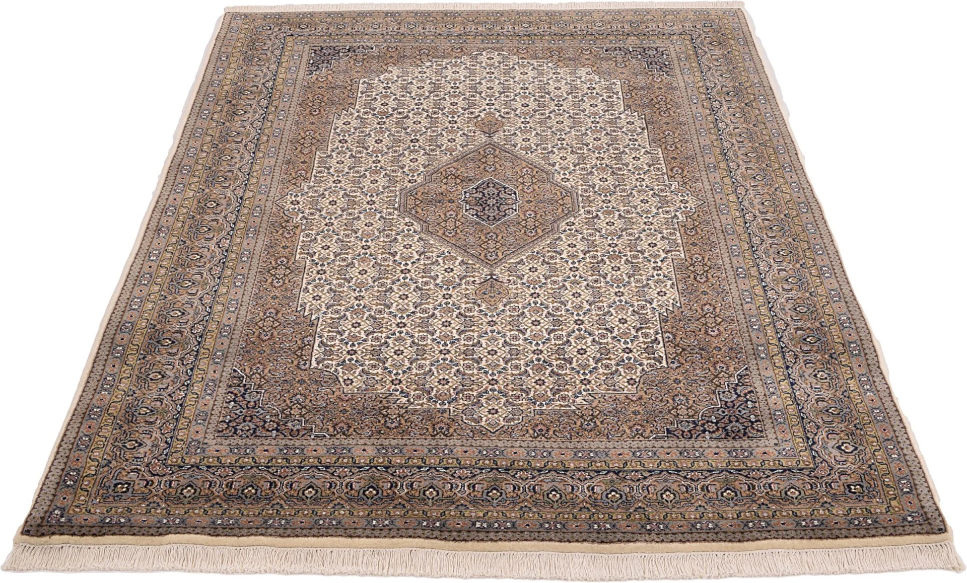 Handgeknüpfter Täbriz Orientteppich 168 × 240 cm
