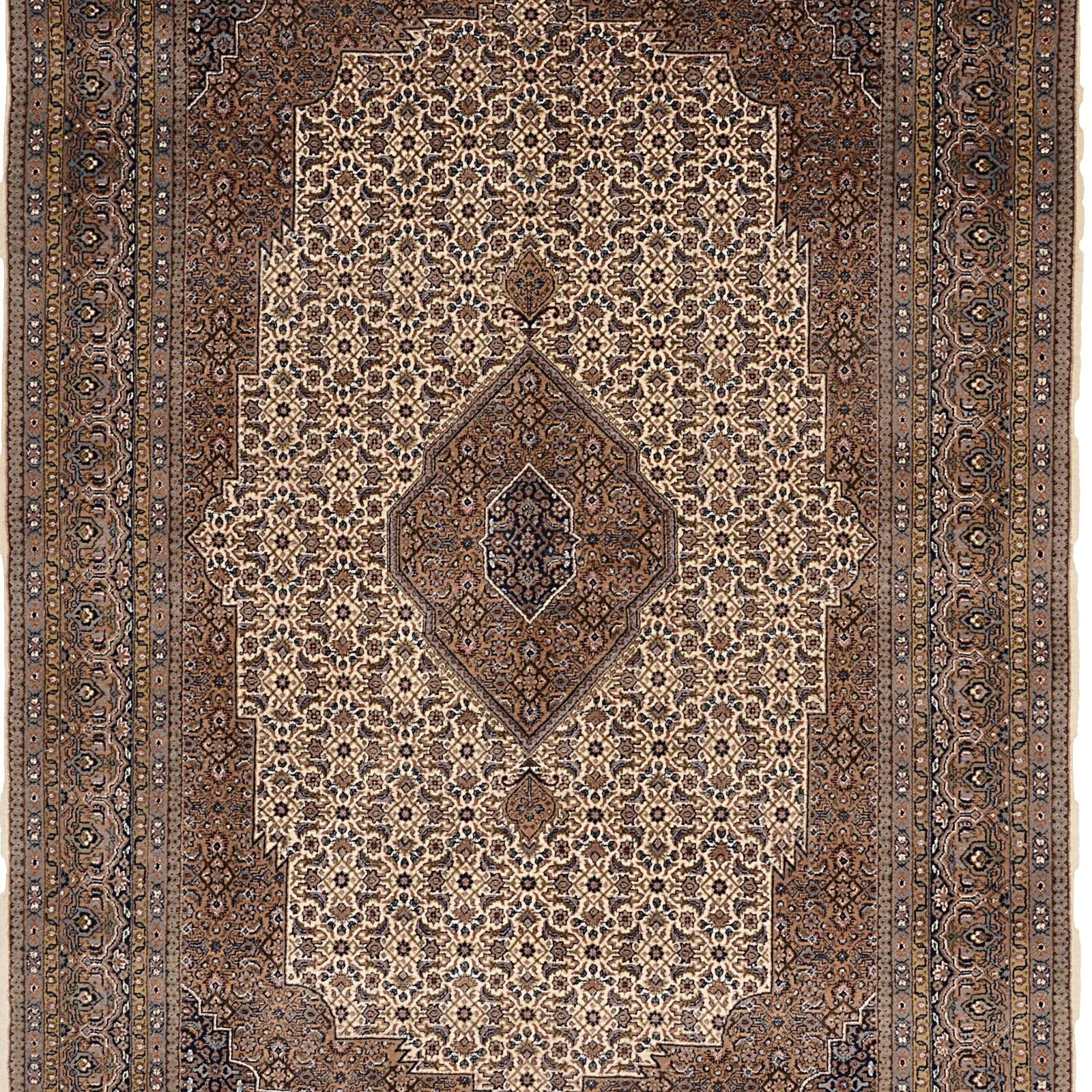 Handgeknüpfter Täbriz Orientteppich 168 × 240 cm