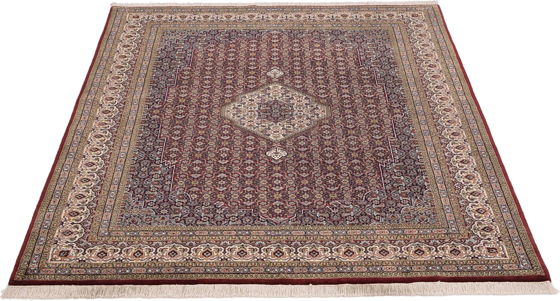 Handgeknüpfter Täbriz Orientteppich 168 × 215 cm