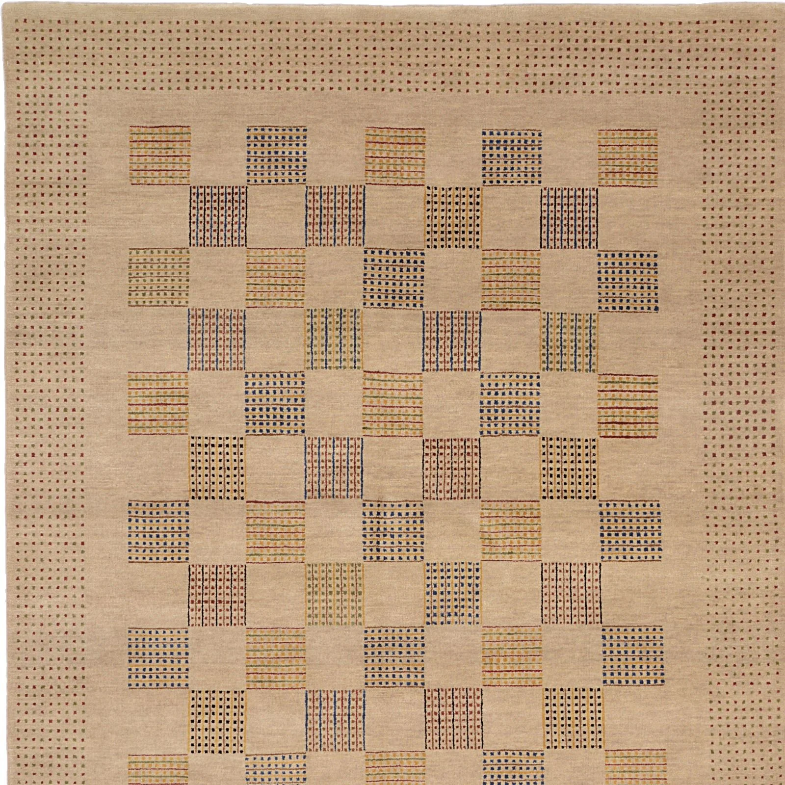 Loribaft Orientteppich aus Indien, 140 × 207 cm