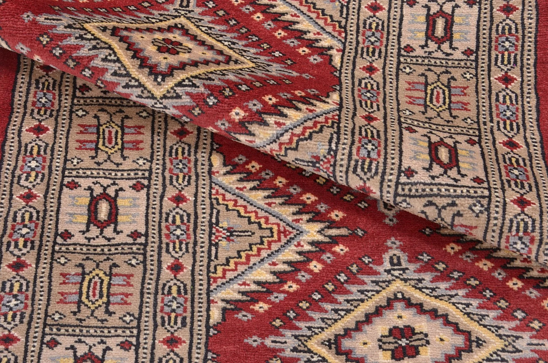Handgeknüpfter Orientteppich, 75 × 301 cm, Wolle