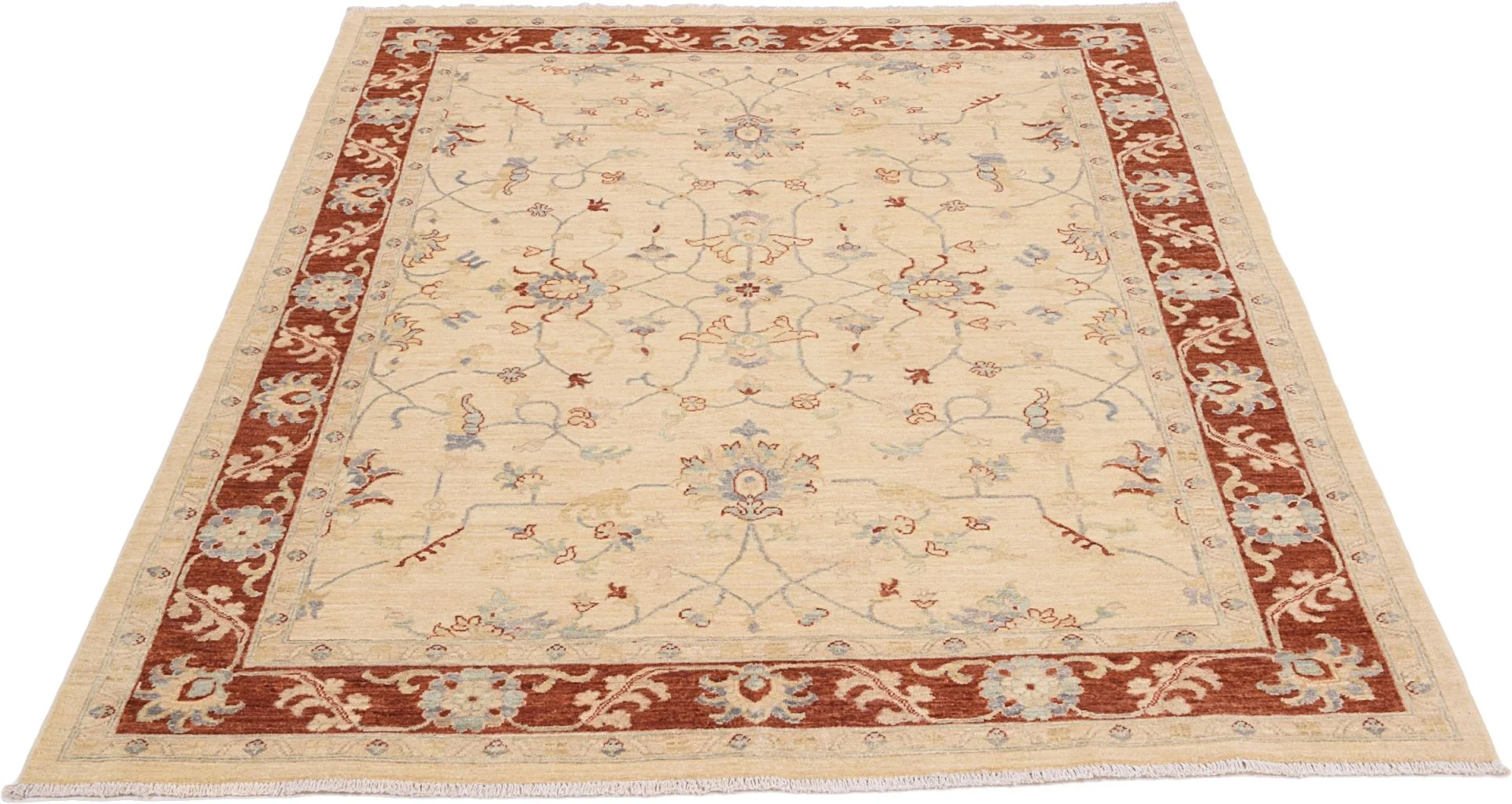 Ziegler Orientteppich 175 × 234 cm aus Wolle, handgeknüpft