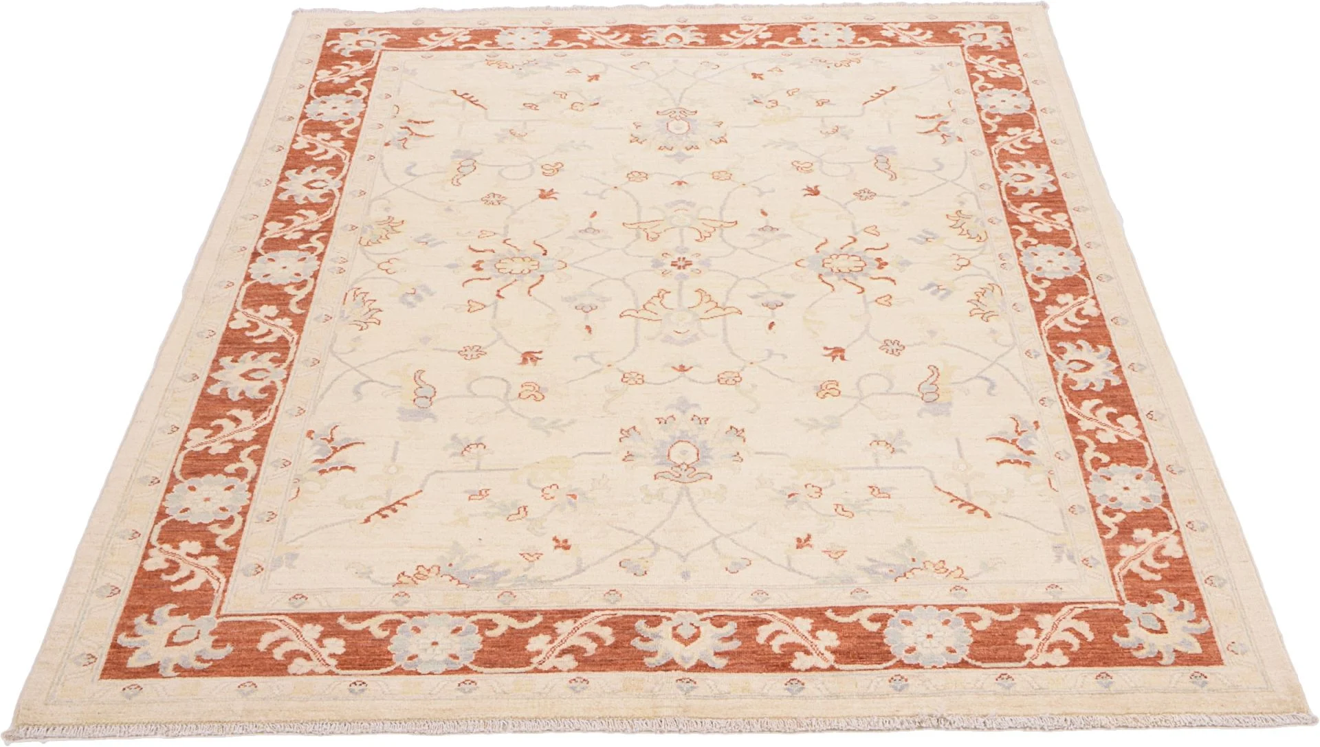 Ziegler Orientteppich 175 × 234 cm aus Wolle, handgeknüpft