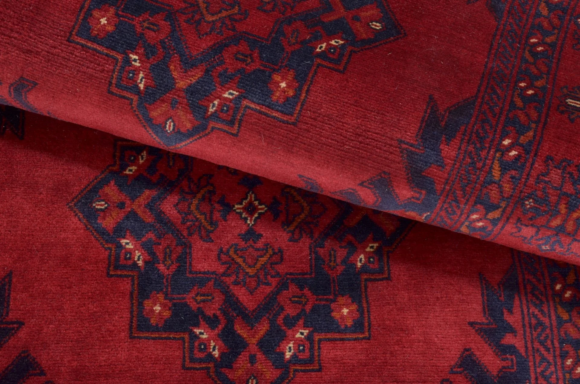 Orientteppich 84 × 290 cm aus Wolle, handgeknüpft