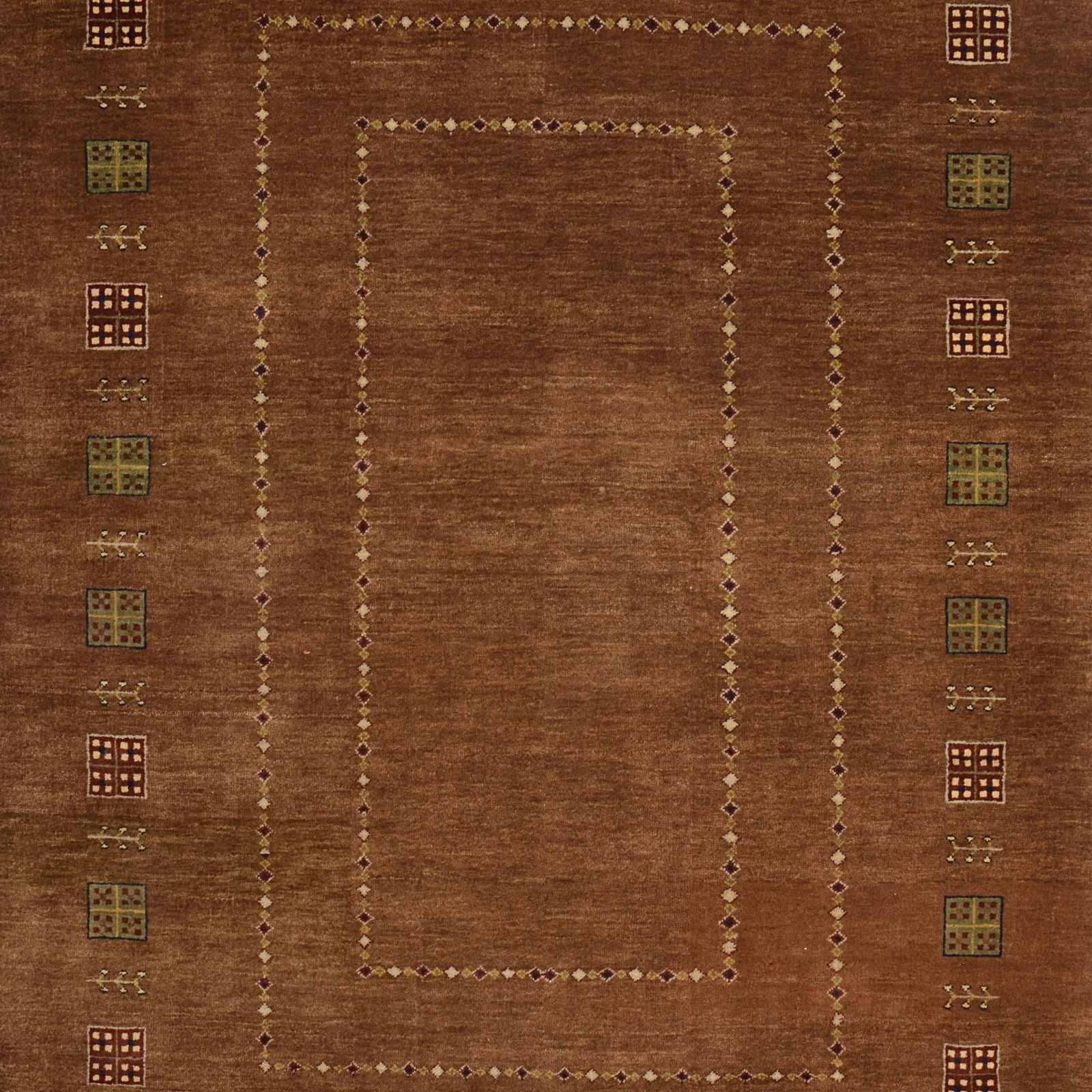 Loribaft Orientteppich 142 × 202 cm aus Wolle, handgeknüpft