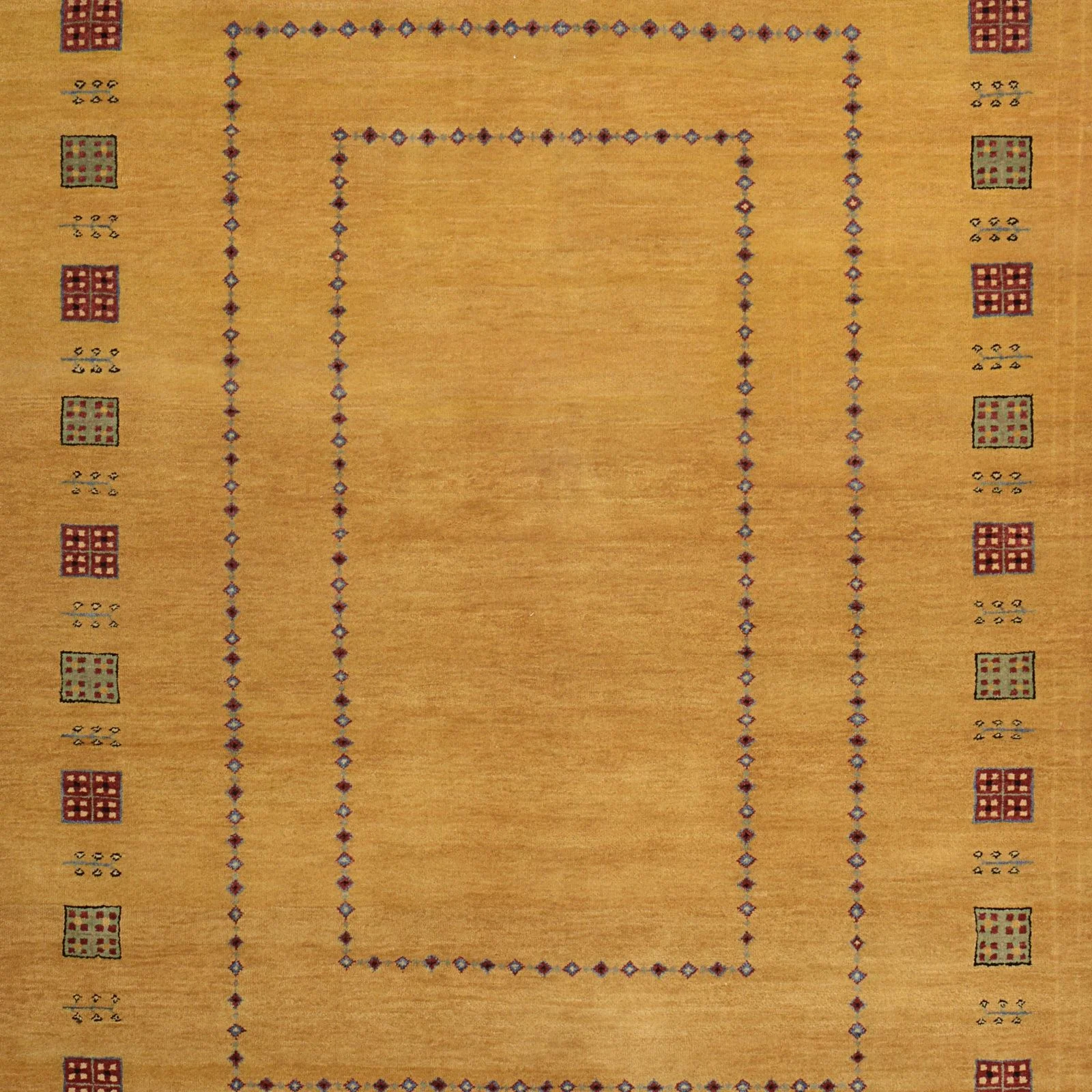 Loribaft Orientteppich 145 × 201 cm aus Wolle, handgeknüpft