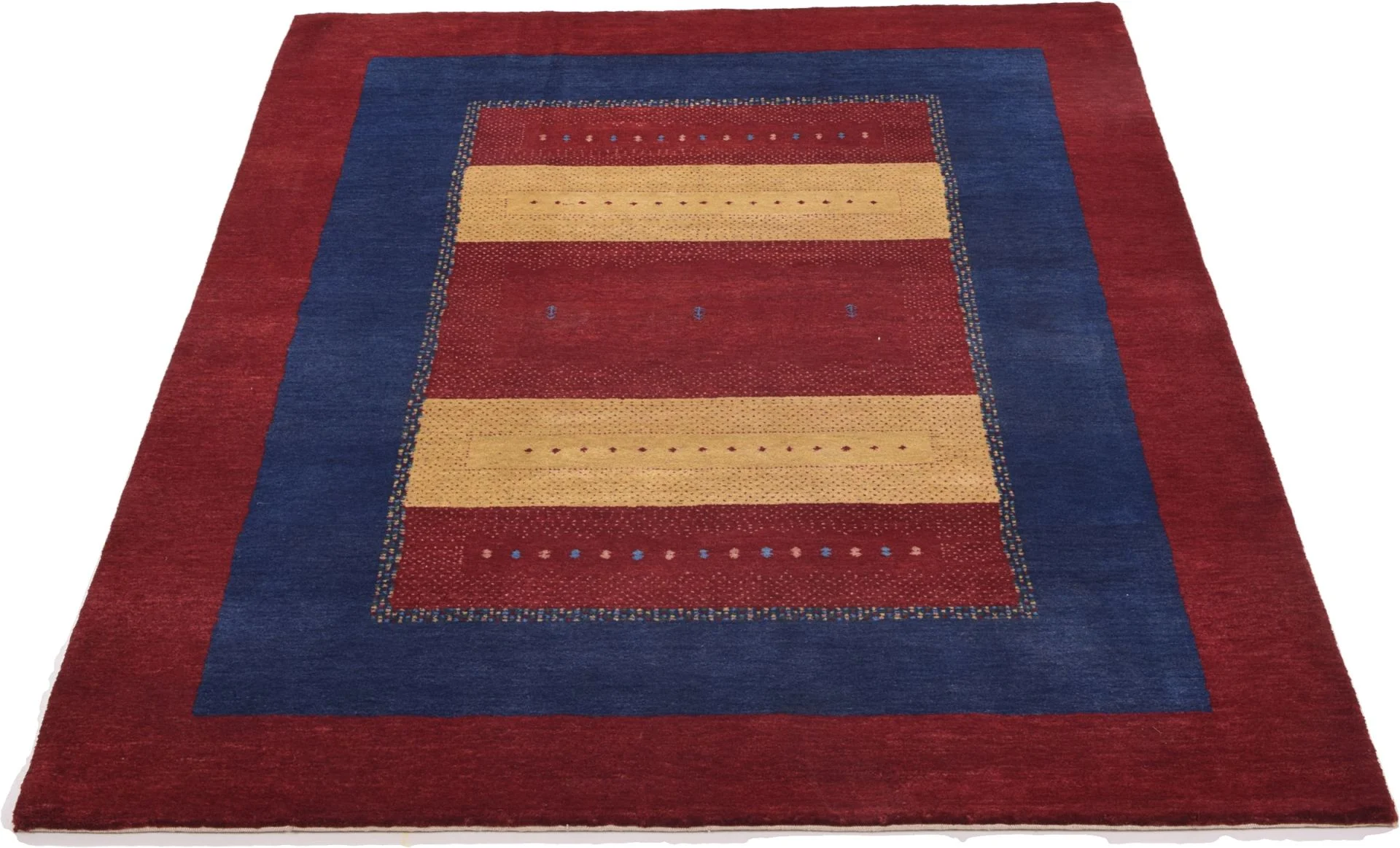 Loribaft Orientteppich aus Indien, 142 × 205 cm