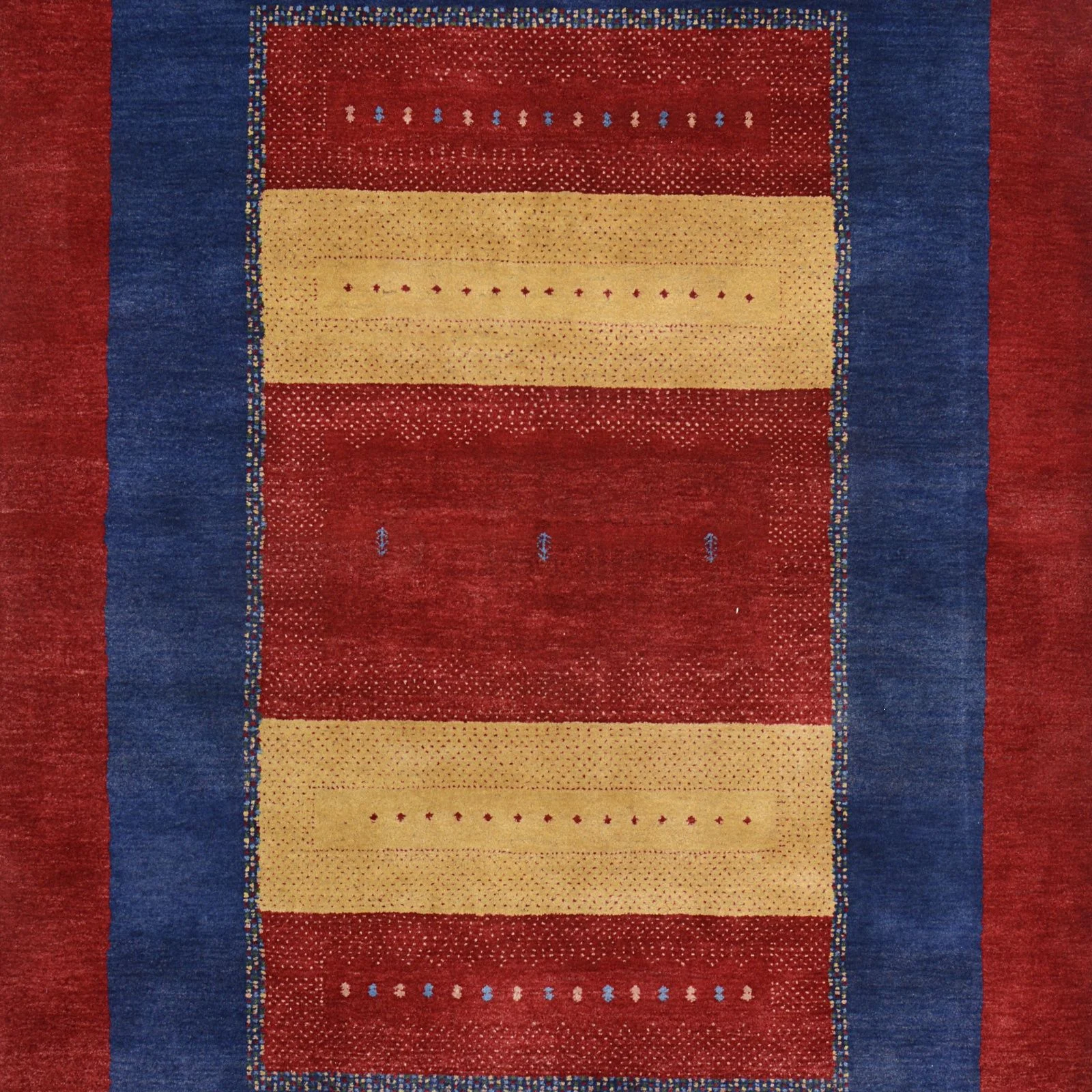 Loribaft Orientteppich aus Indien, 142 × 205 cm