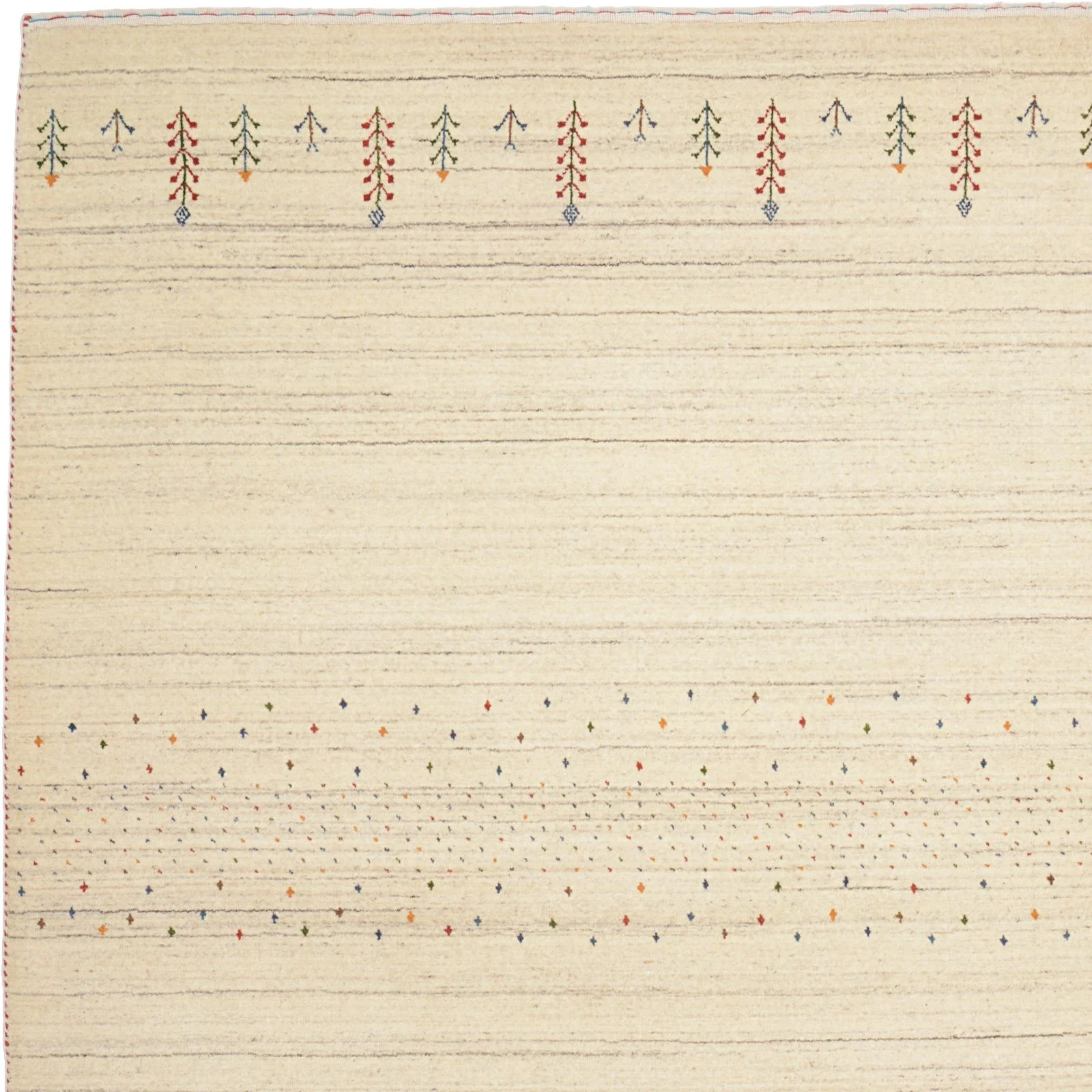 Loribaft Orientteppich 143 × 202 cm aus Wolle, handgeknüpft
