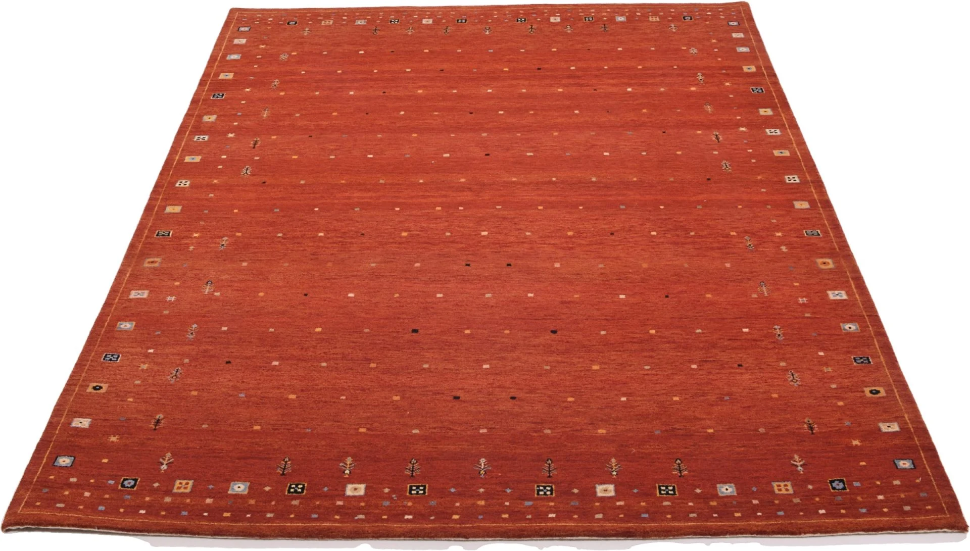 Handgeknüpfter Loribaft Orientteppich, 174 × 249 cm, Wolle