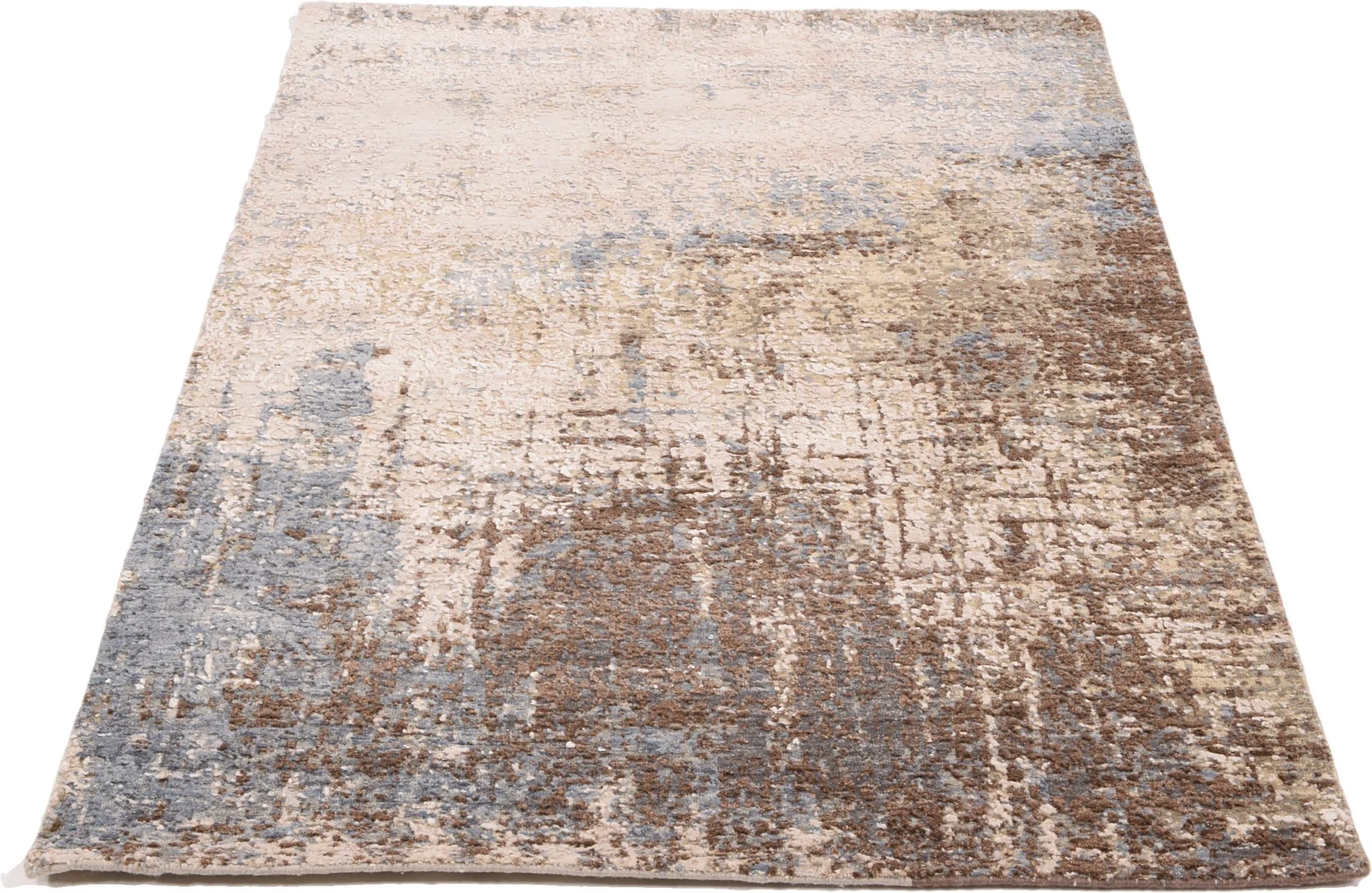 Handgeknüpfter Orientteppich, 123 × 191 cm, Seide