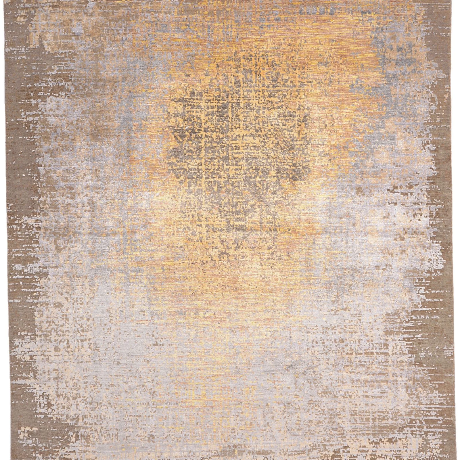 Orientteppich 119 × 180 cm aus Seide, handgeknüpft