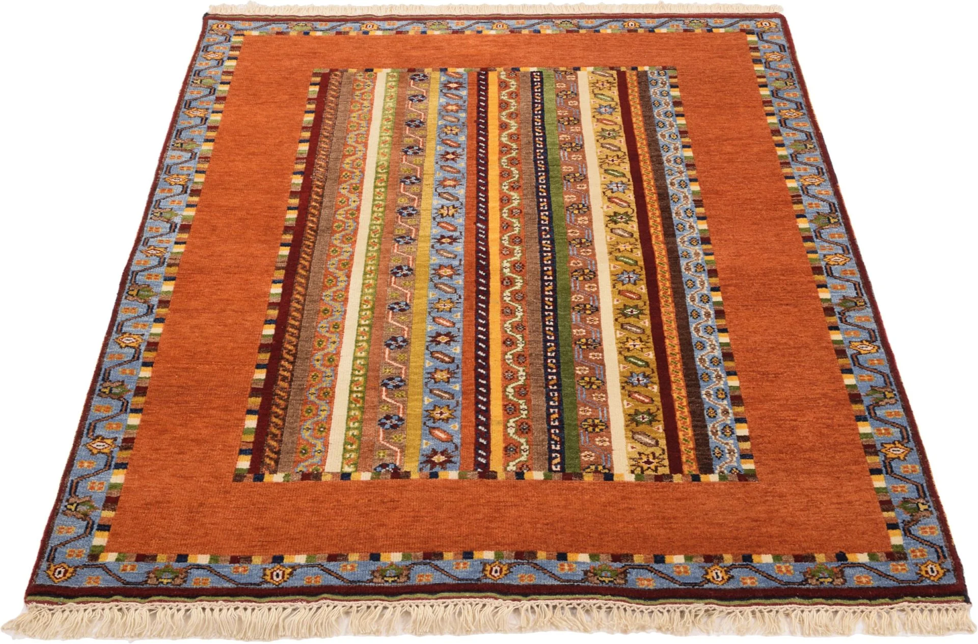 Loribaft Orientteppich aus Indien, 125 × 182 cm