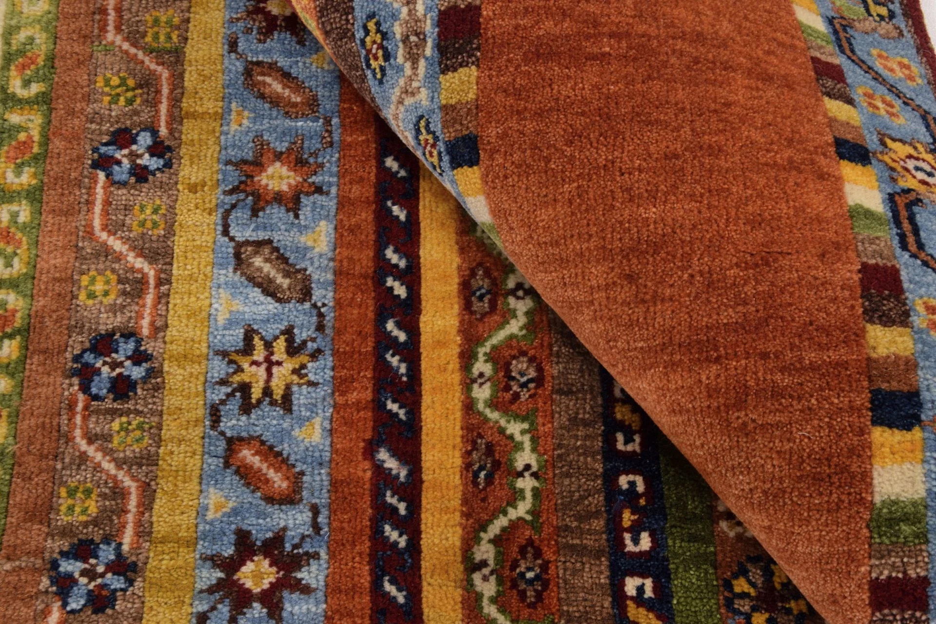 Loribaft Orientteppich aus Indien, 125 × 182 cm