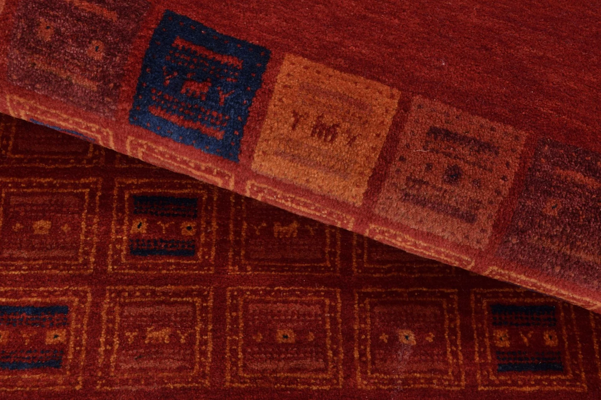 Loribaft Orientteppich aus Indien, 142 × 205 cm
