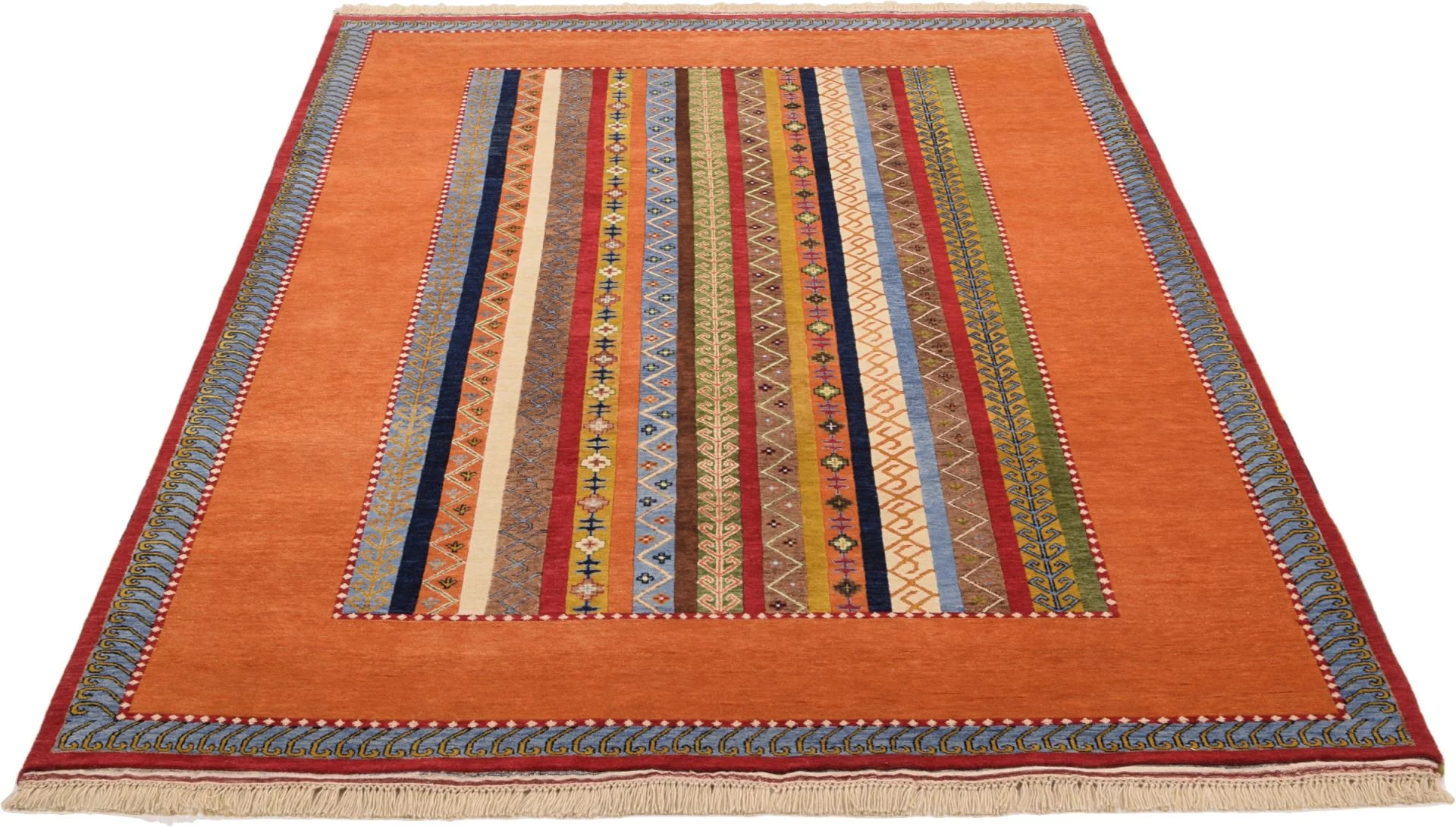 Loribaft Orientteppich aus Indien, 184 × 276 cm