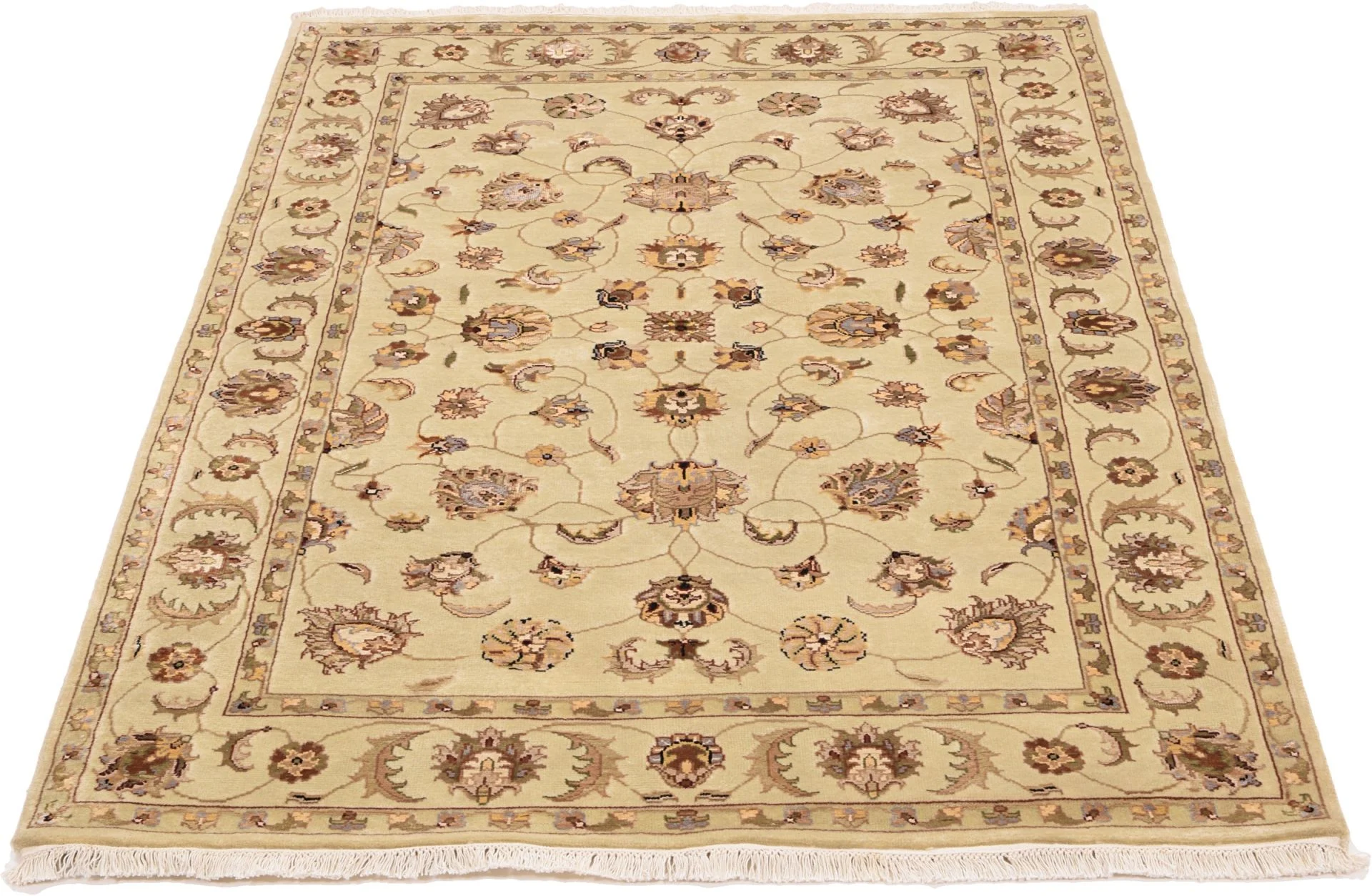Täbriz Orientteppich aus Indien, 125 × 185 cm
