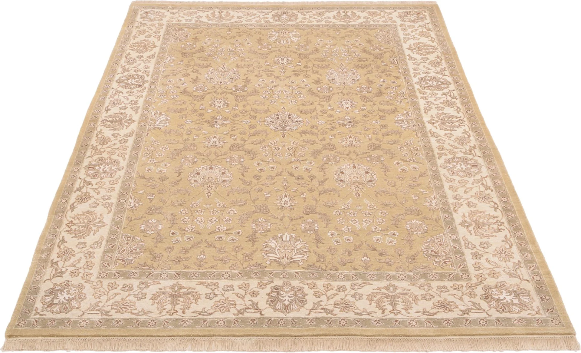 Handgeknüpfter Täbriz Orientteppich 159 × 235 cm
