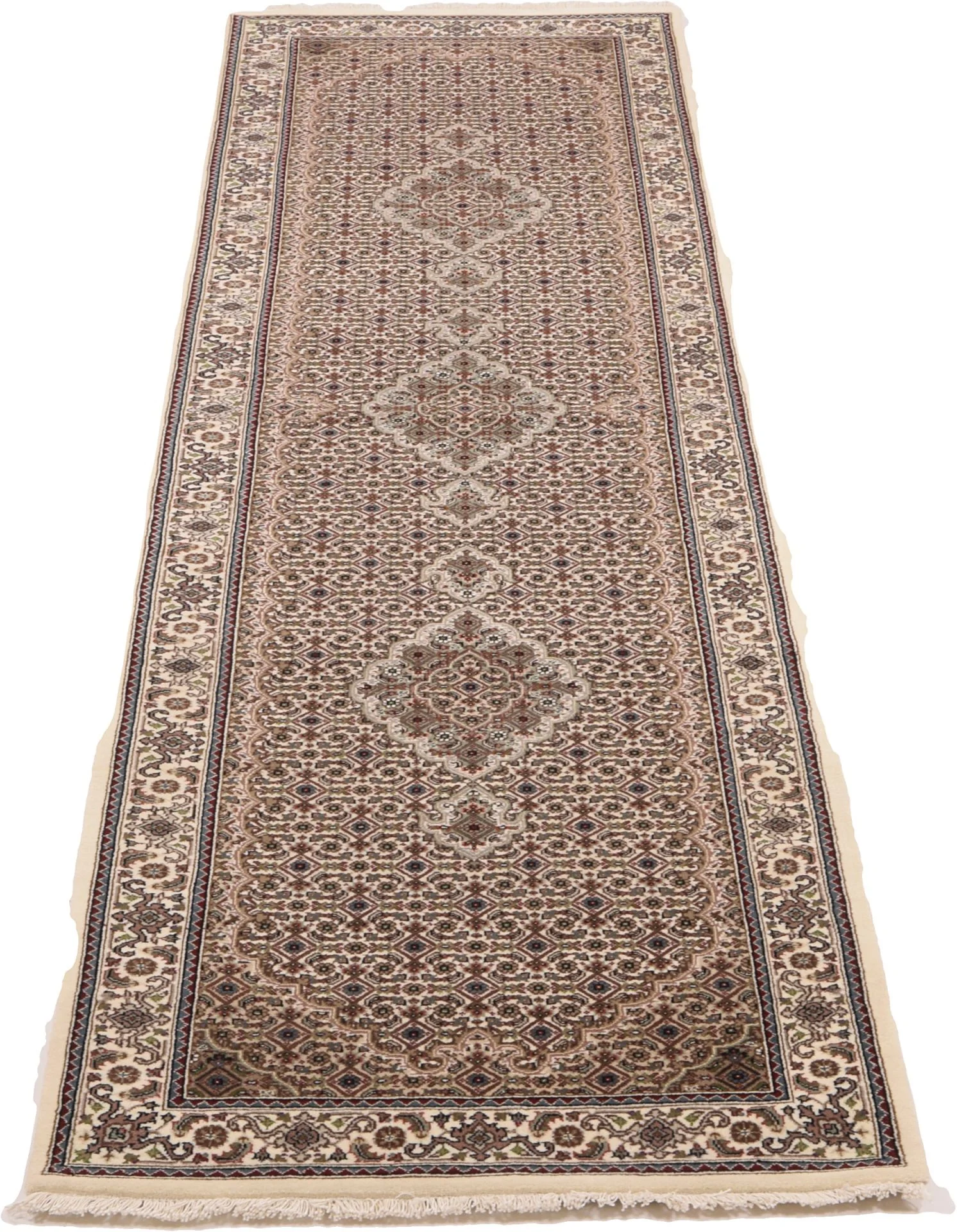 Handgeknüpfter Täbriz Orientteppich, 81 × 302 cm