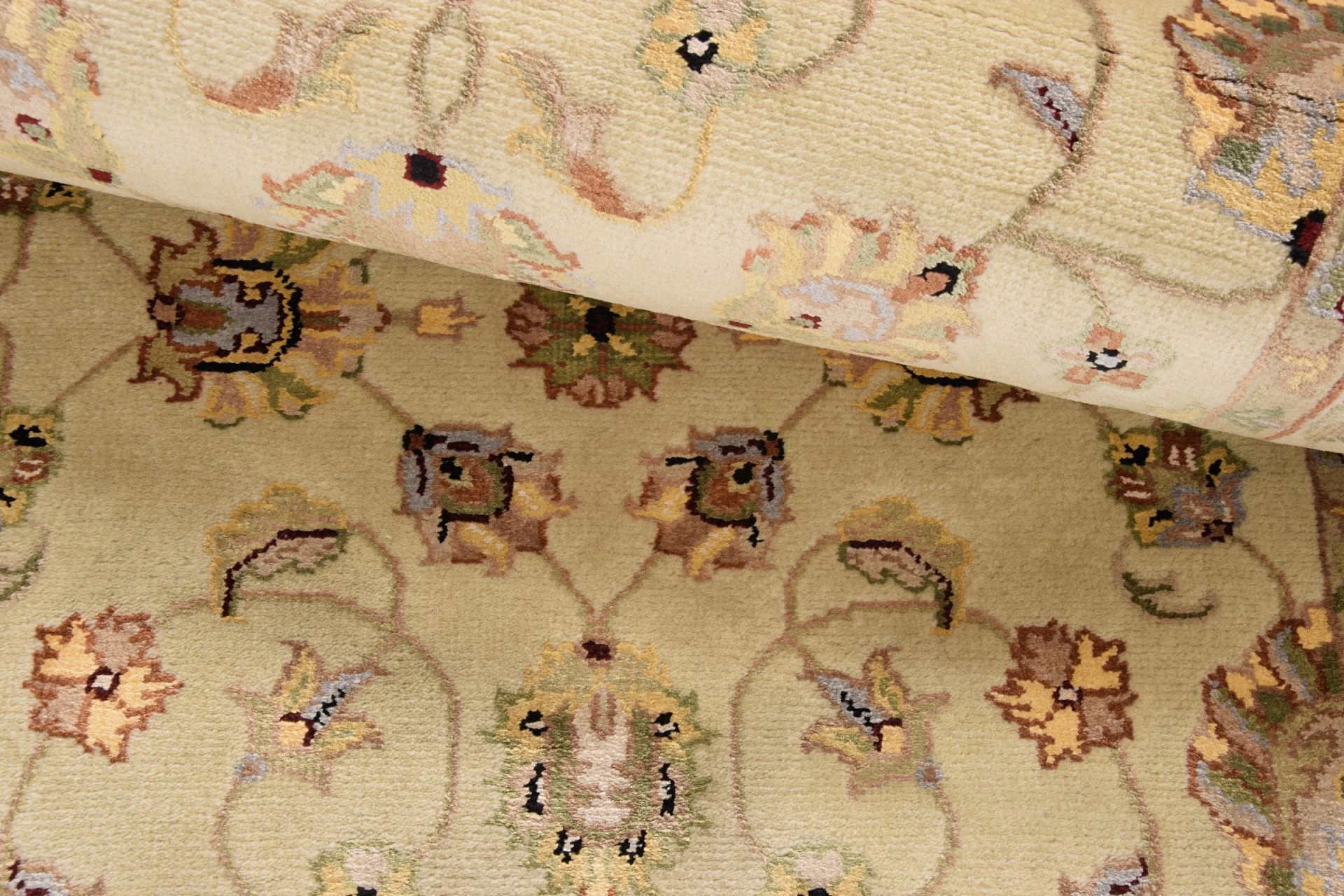 Täbriz Orientteppich aus Indien, 80 × 356 cm