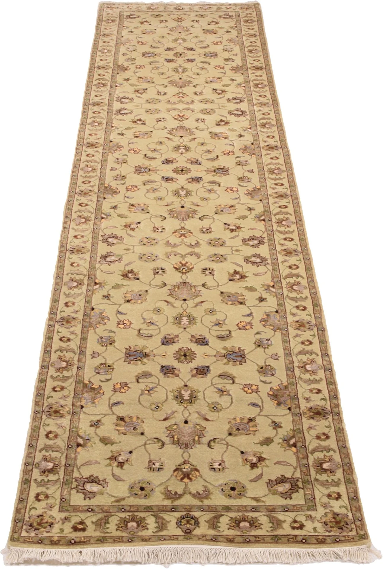 Handgeknüpfter Täbriz Orientteppich 80 × 358 cm