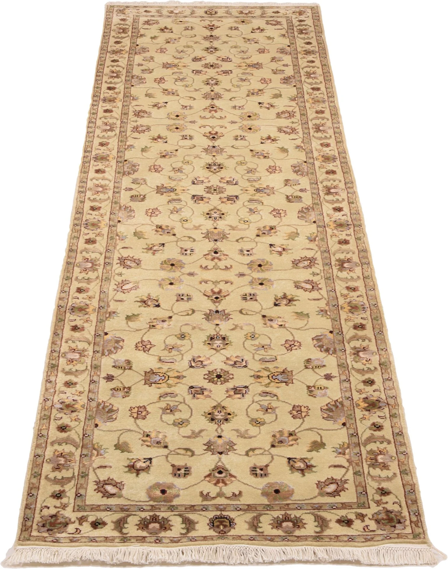 Täbriz Orientteppich aus Indien, 81 × 298 cm