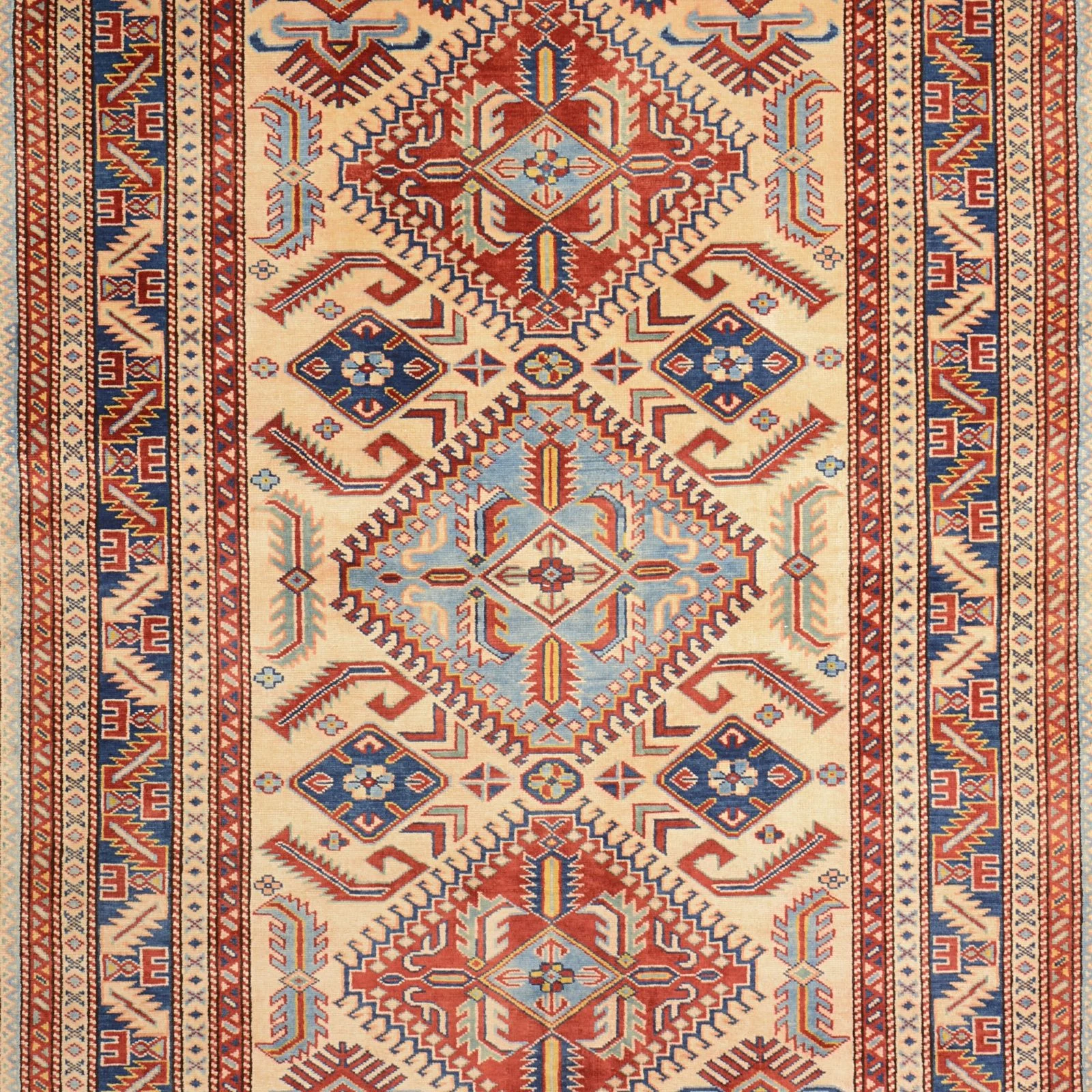 Handgeknüpfter Kazak Orientteppich 124 × 173 cm