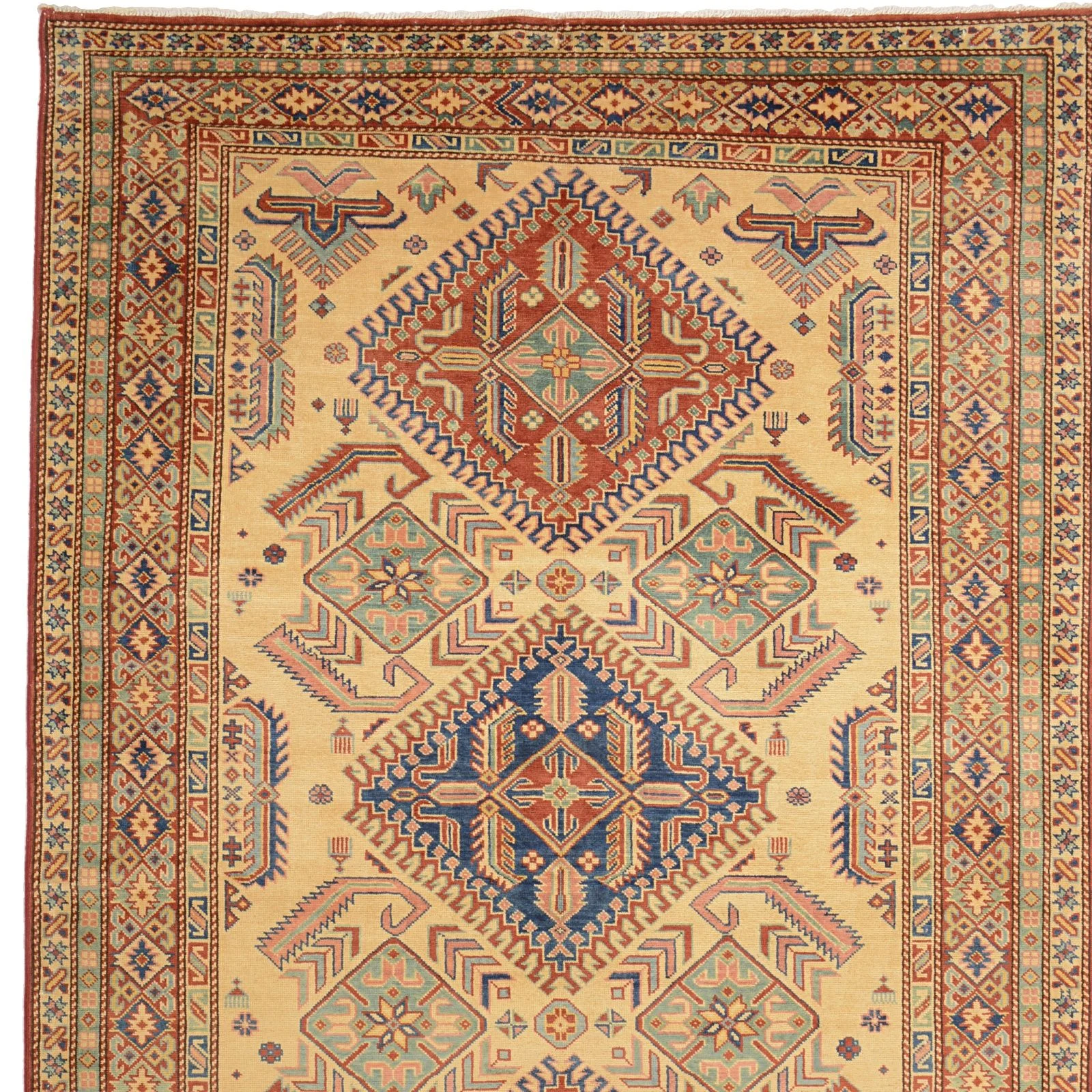 Handgeknüpfter Kazak Orientteppich 146 × 219 cm