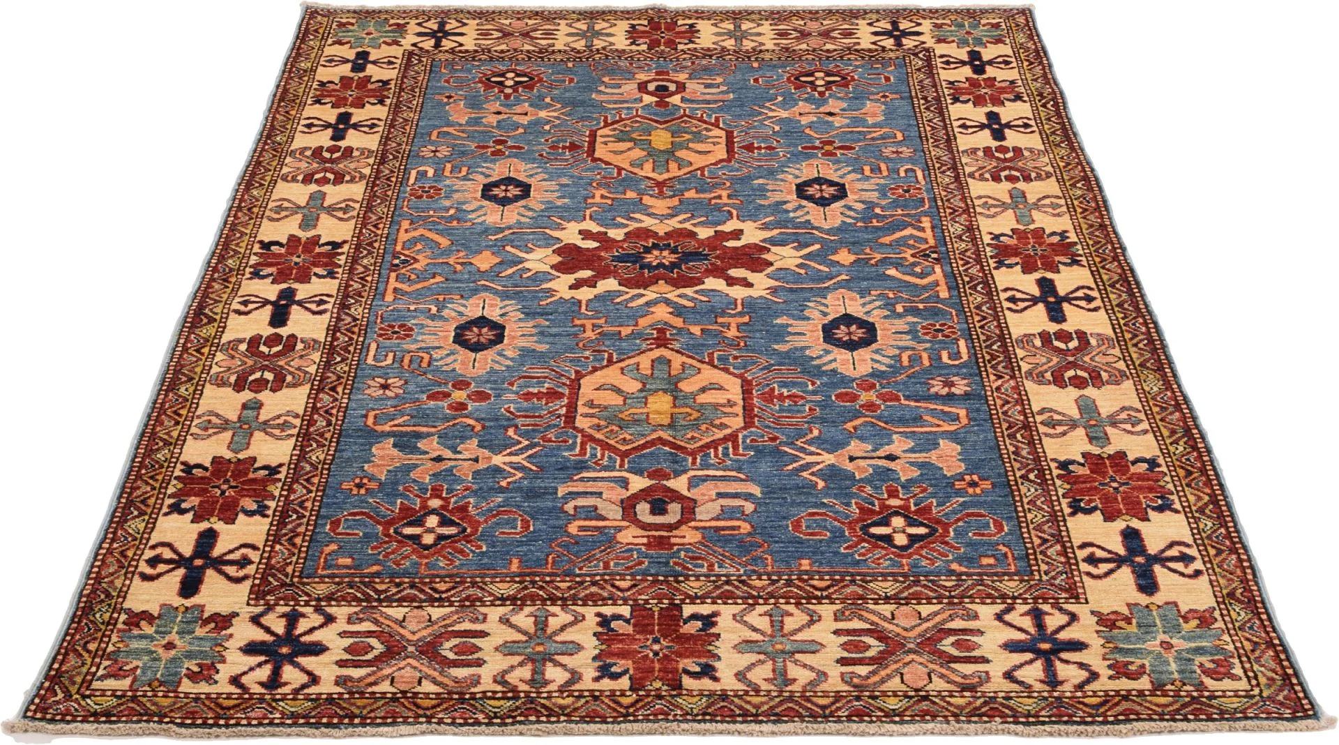 Handgeknüpfter Kazak Orientteppich 150 × 200 cm