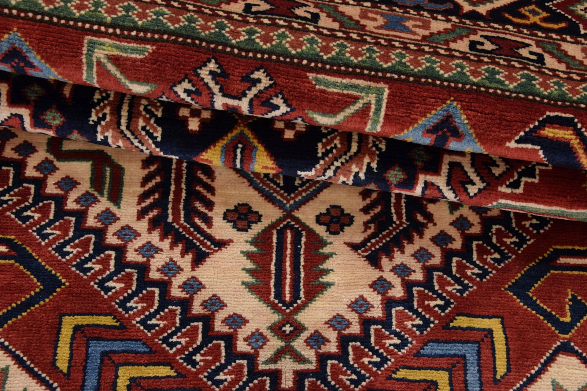 Handgeknüpfter Kazak Orientteppich, 143 × 214 cm
