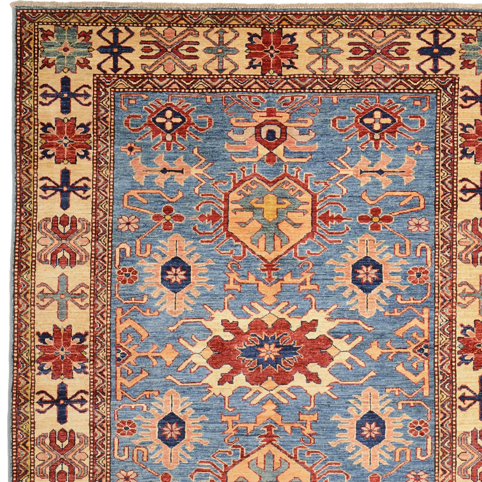 Handgeknüpfter Kazak Orientteppich, 143 × 214 cm