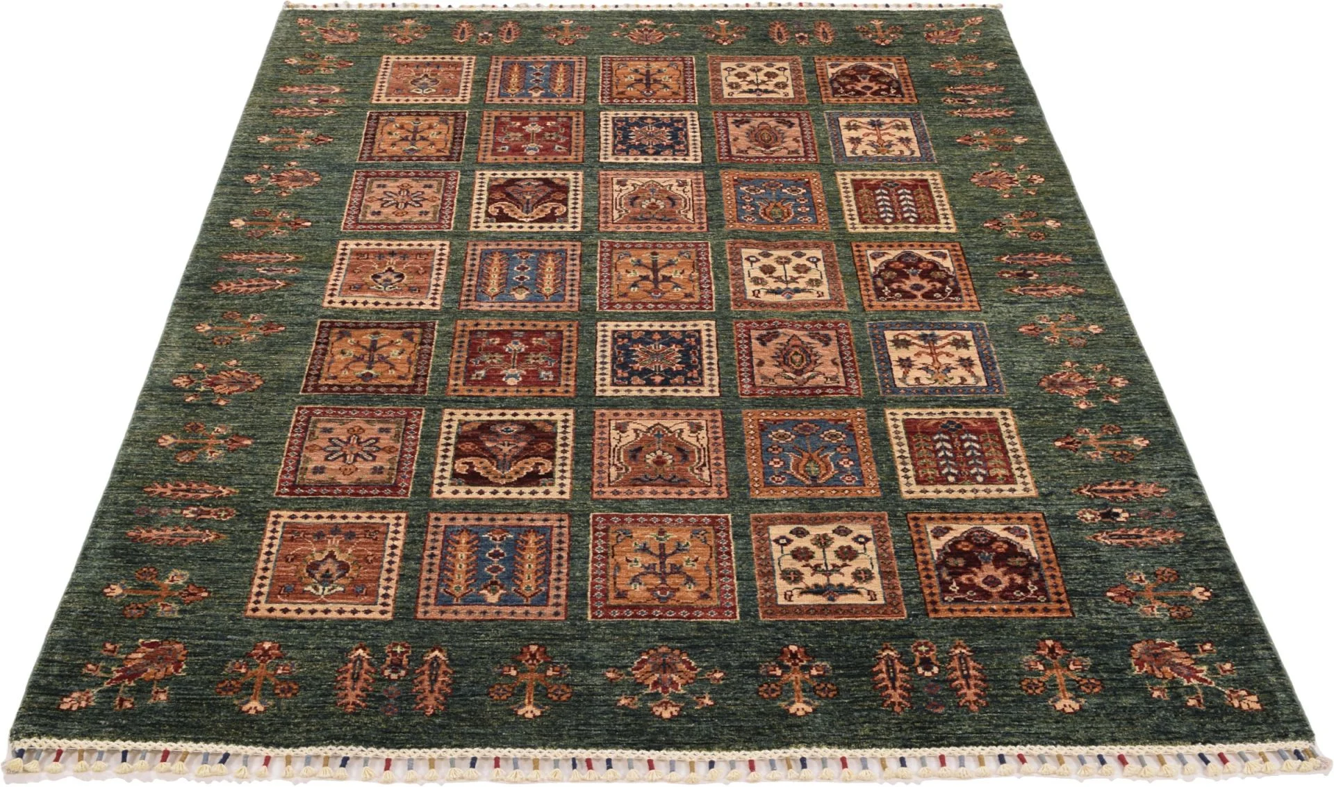 Samarkand Orientteppich 159 × 228 cm aus Wolle, handgeknüpft