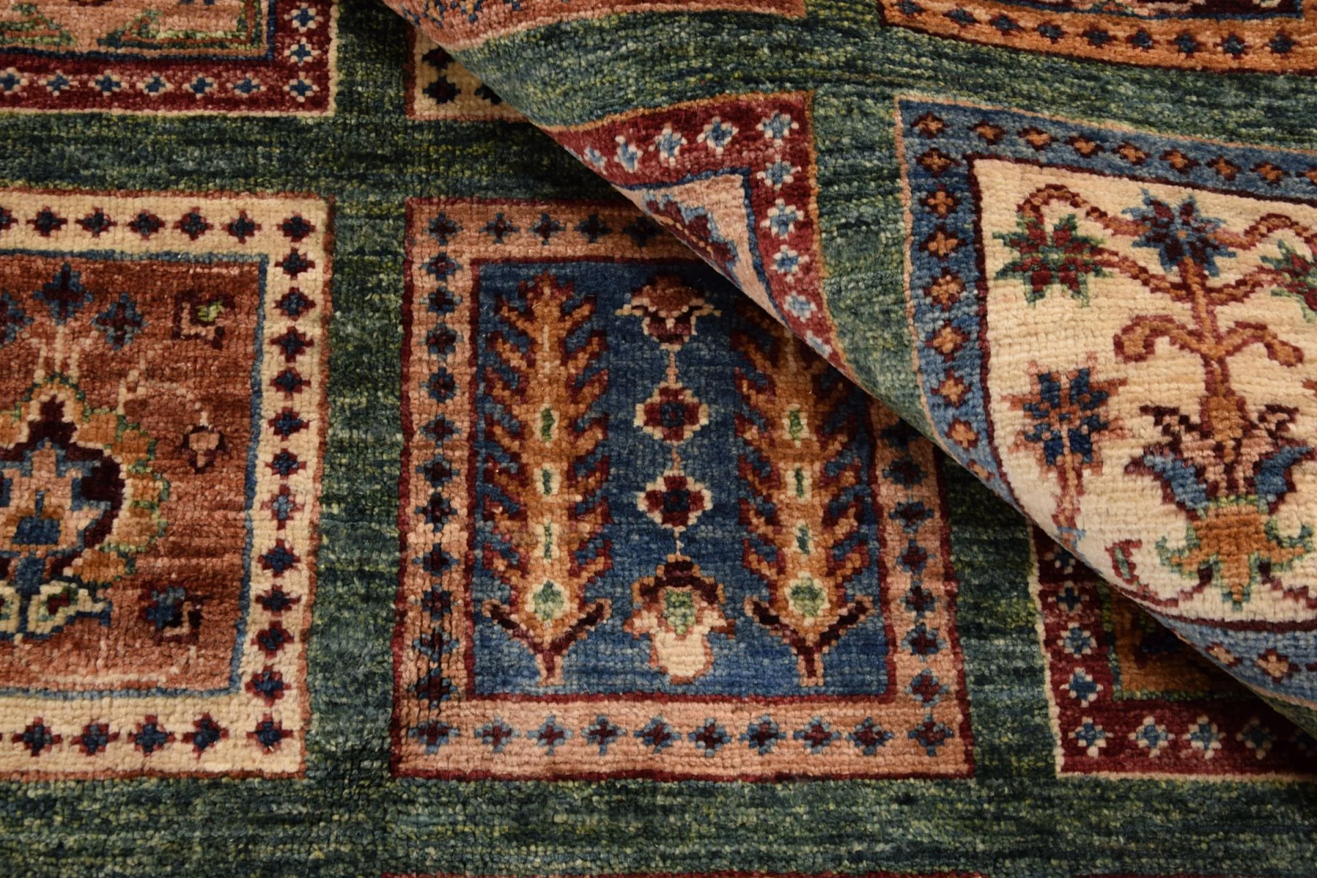 Samarkand Orientteppich 159 × 228 cm aus Wolle, handgeknüpft
